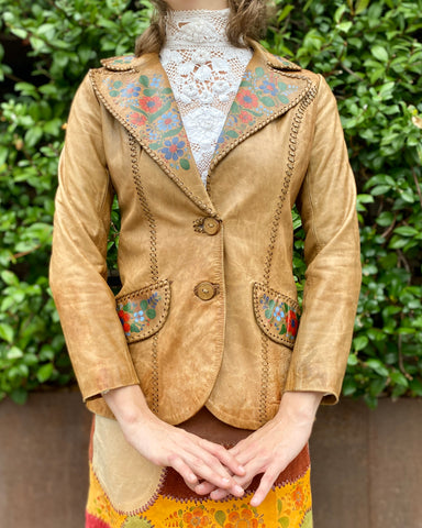 Chestnut Char Floral Jacket