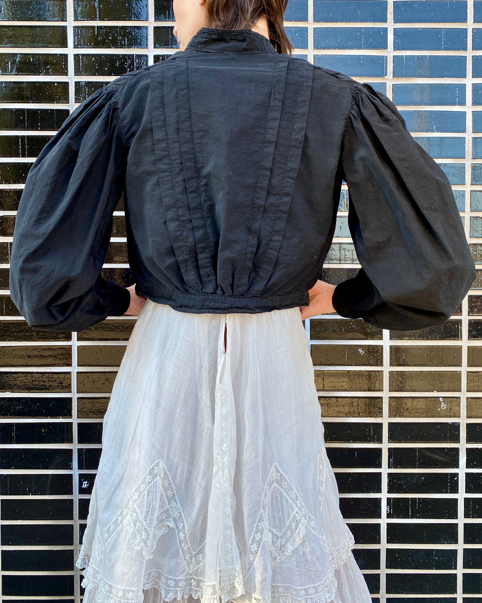 Ravenswood Black Edwardian Blouse