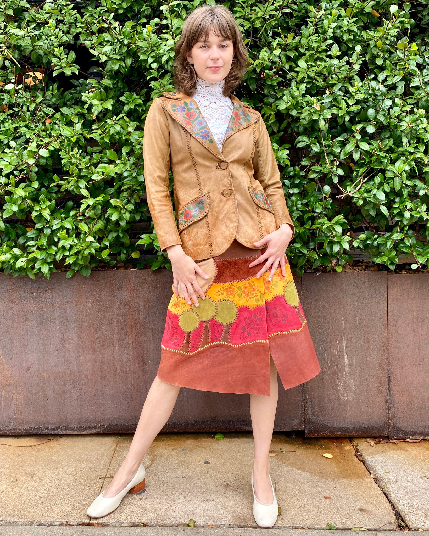 Chestnut Char Floral Jacket