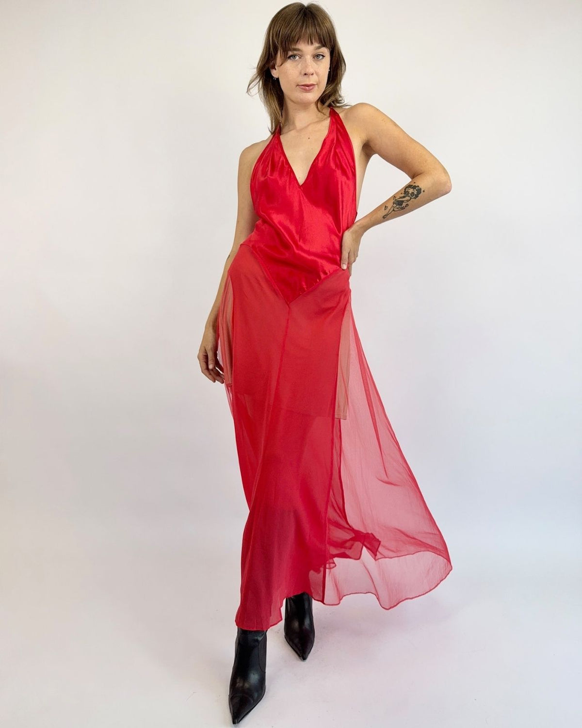 Victorias Secret Gold Label Silk Dress