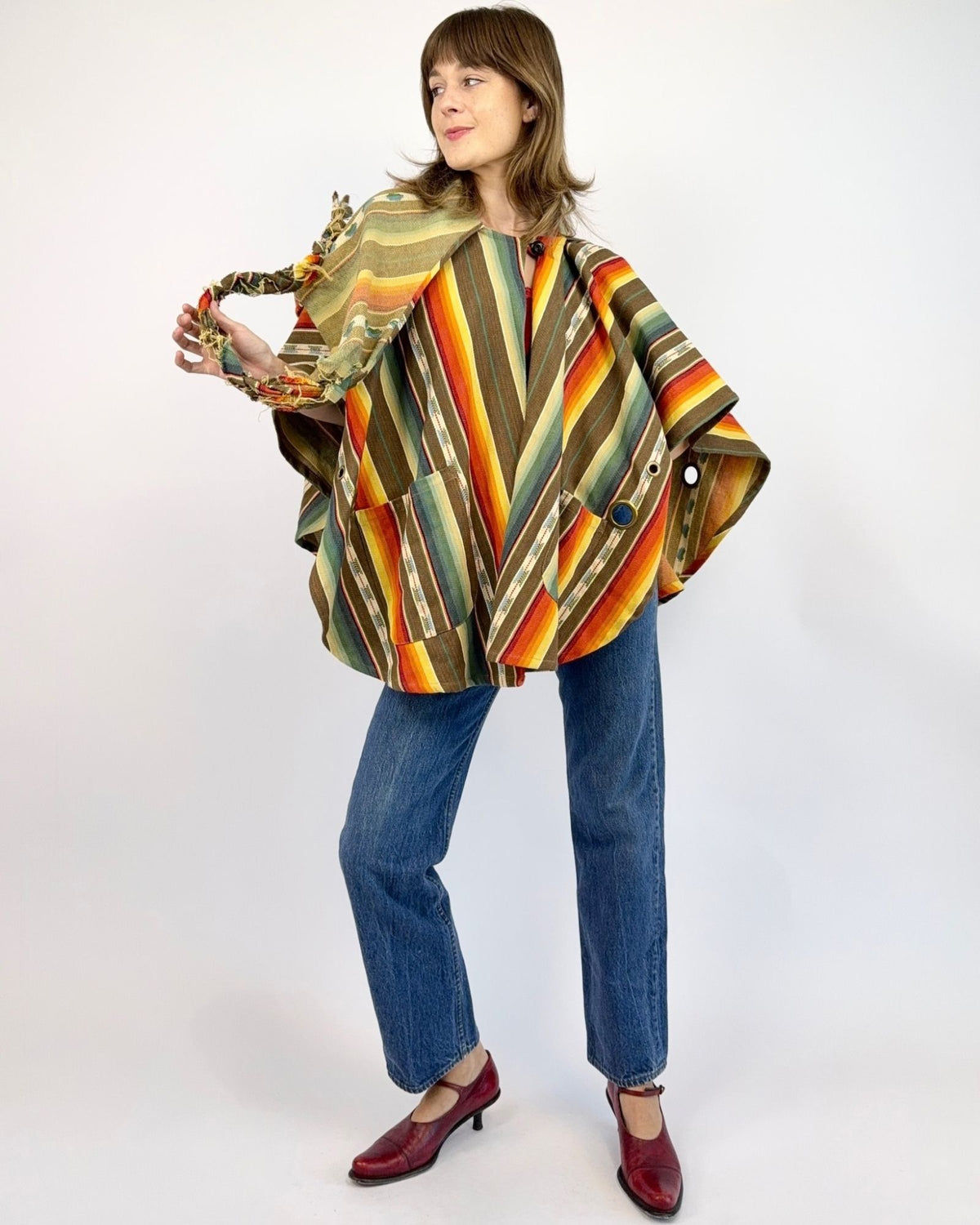 Lindsey Thornburg Sunsets In Saltillo Poncho