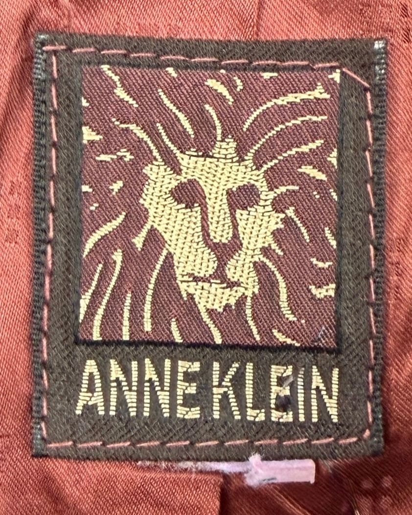 Anne Klein Merlot Suede Jacket