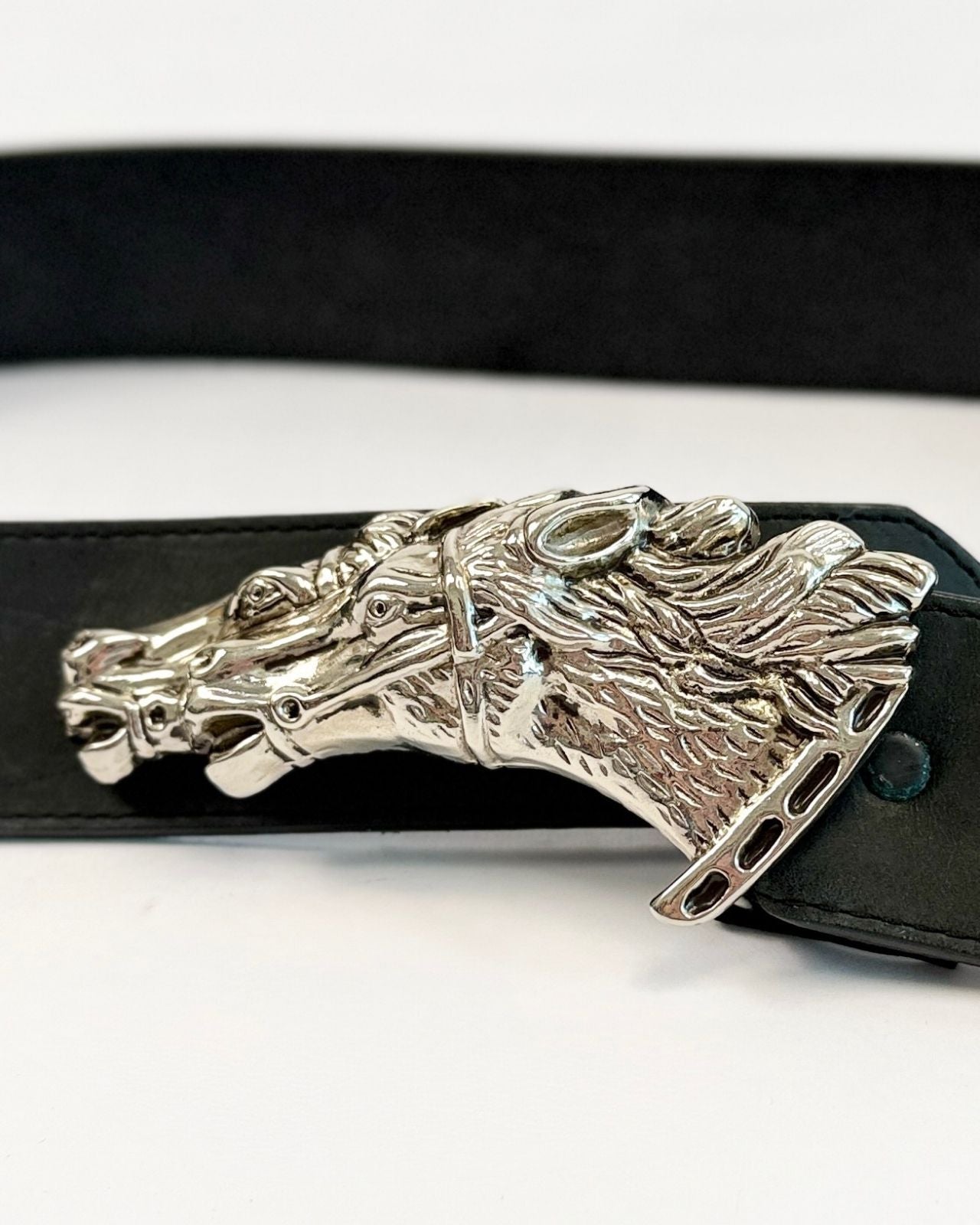 Brighton Black Horse Belt