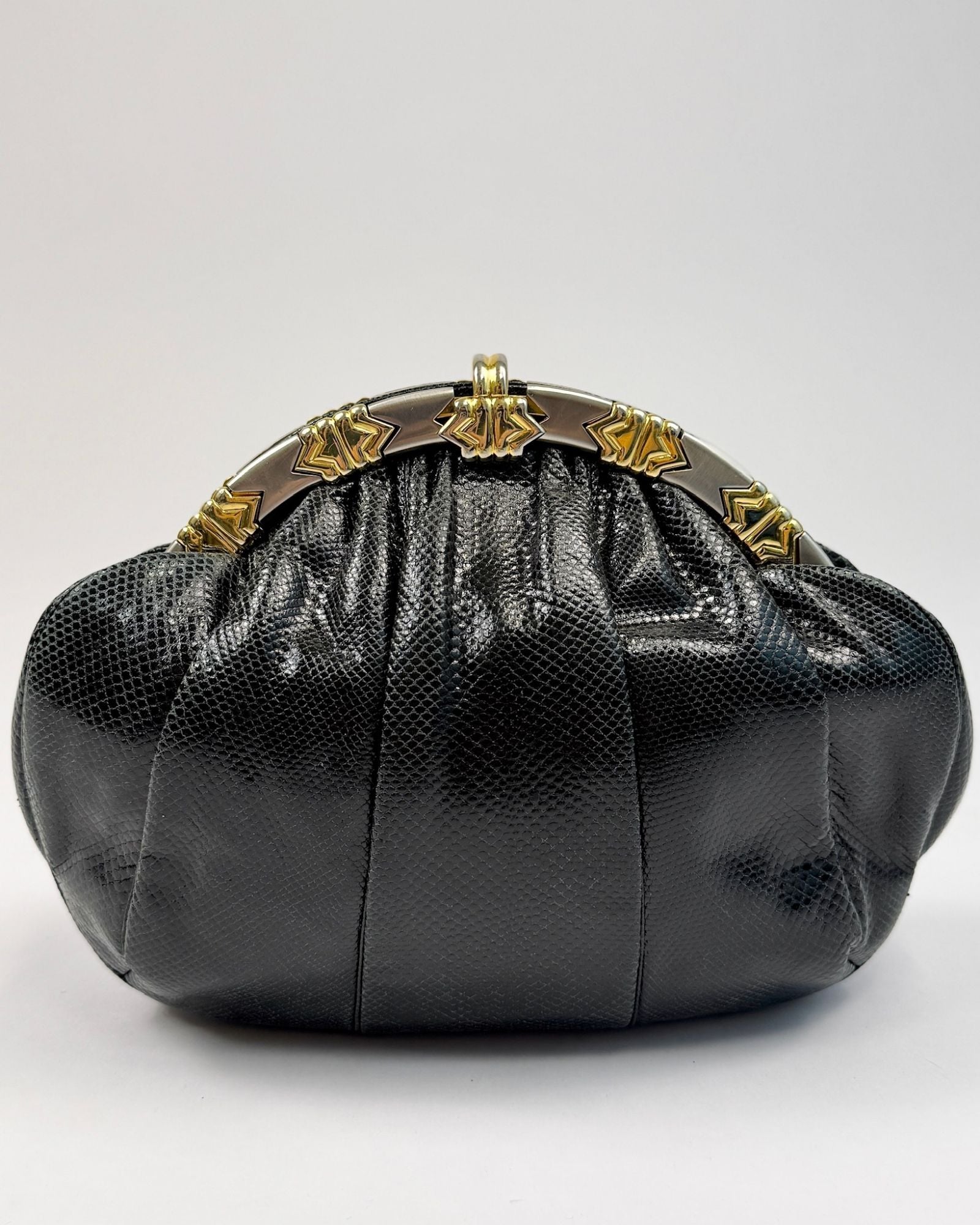 Judith Leiber Snakeskin Evening Bag