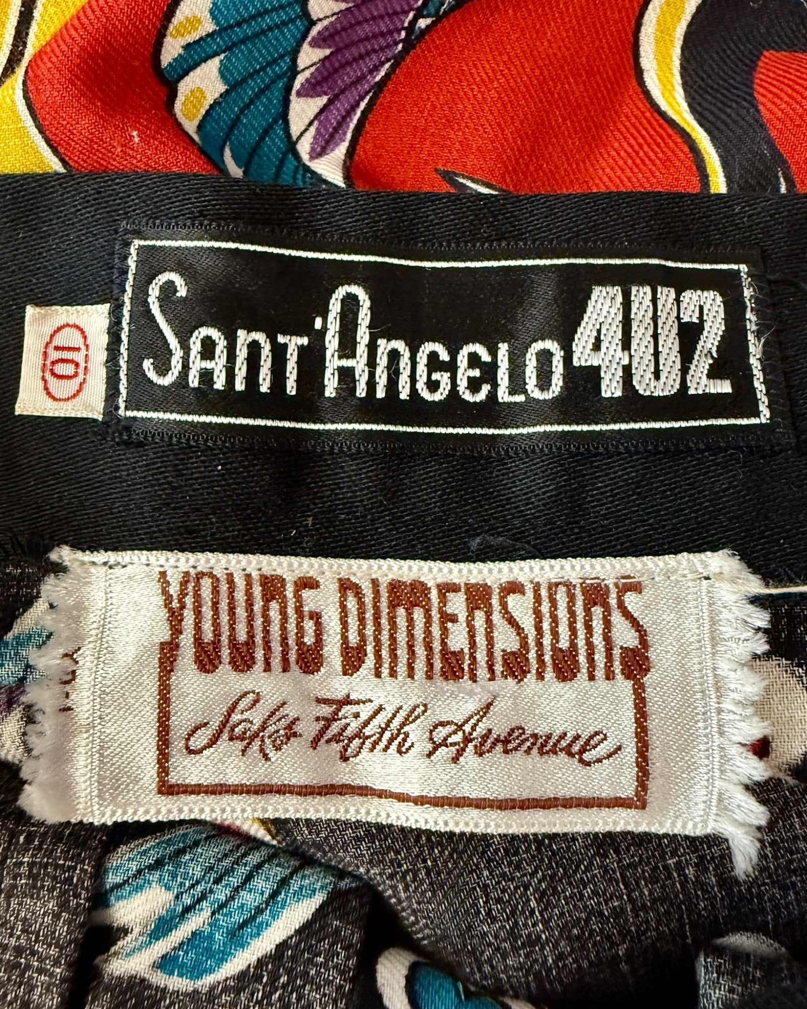 Sant Angelo Skybound Cranes Maxi Skirt