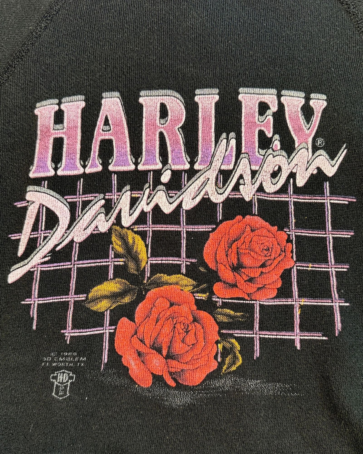 Harley Rose Grid Sweatshirt