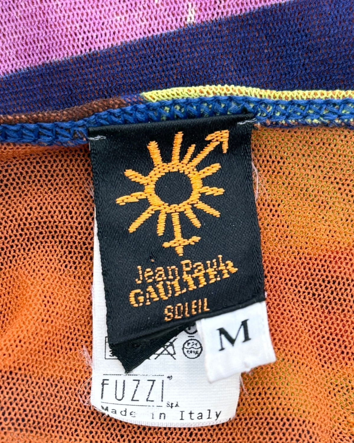 Jean Paul Gaultier Soleil Mesh 2002 Portraits Dress