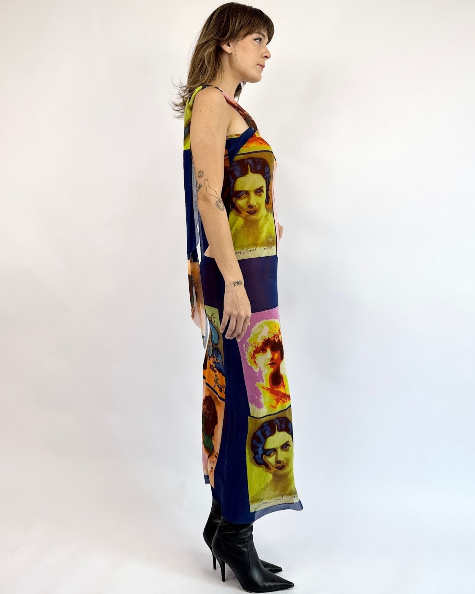 Jean Paul Gaultier Soleil Mesh 2002 Portraits Dress