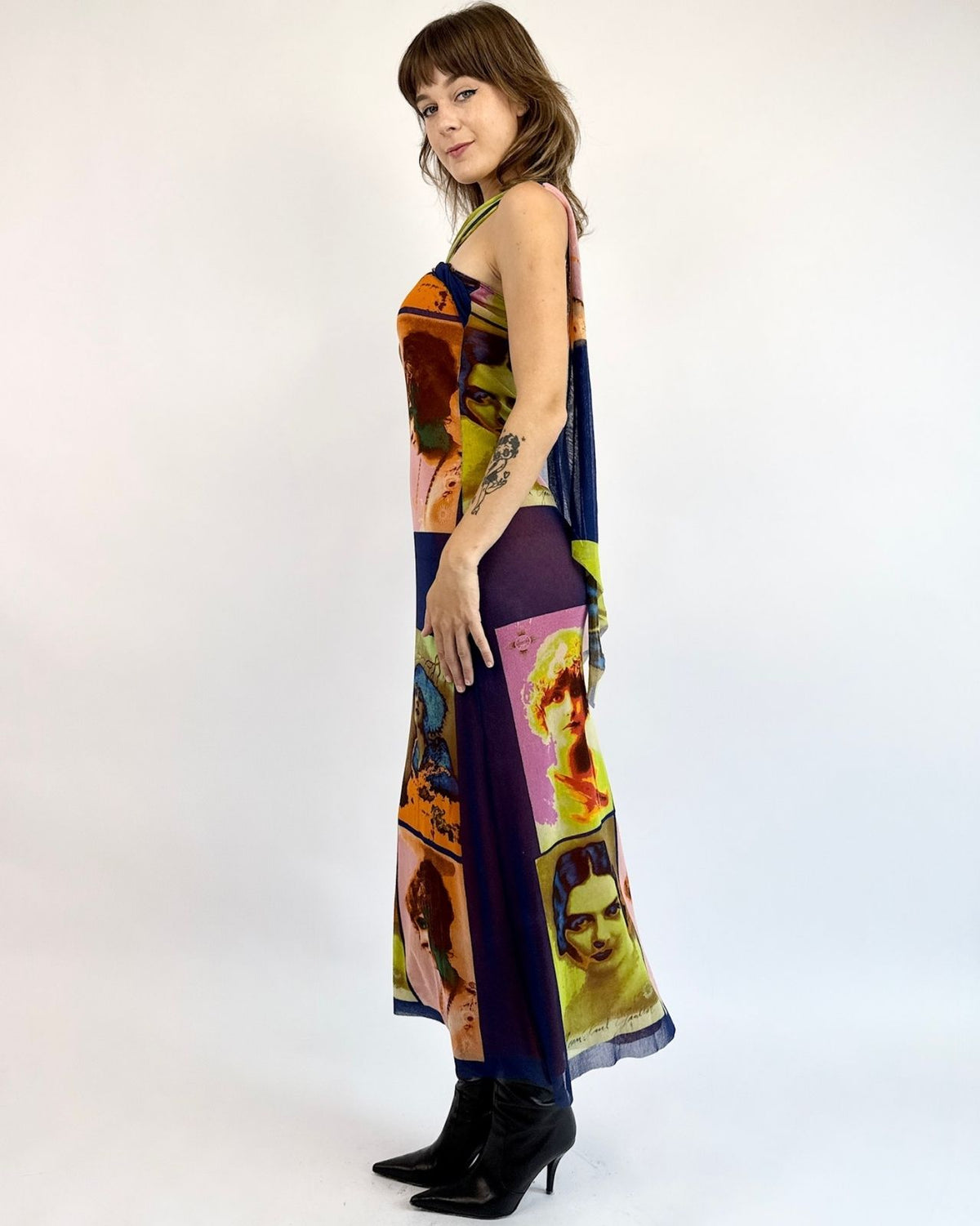 Jean Paul Gaultier Soleil Mesh 2002 Portraits Dress
