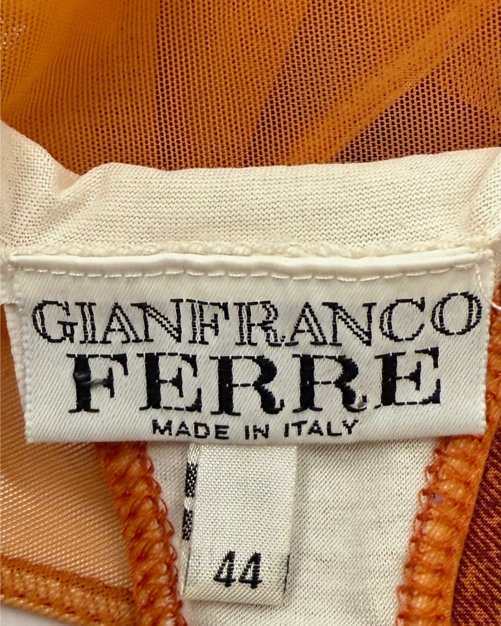 Gianfranco Fierre Mojave Rain Maxi Dress