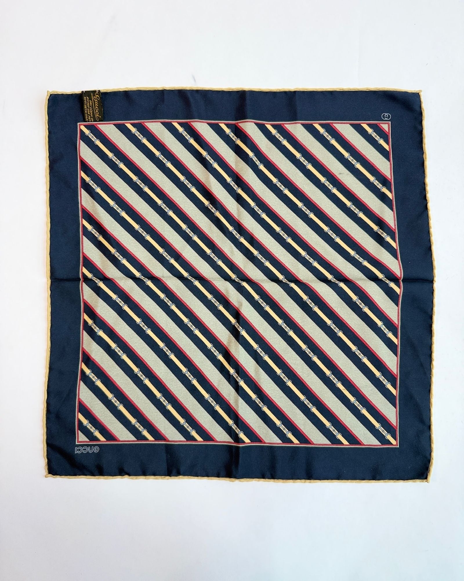 Gucci Horsebit Silk Scarf