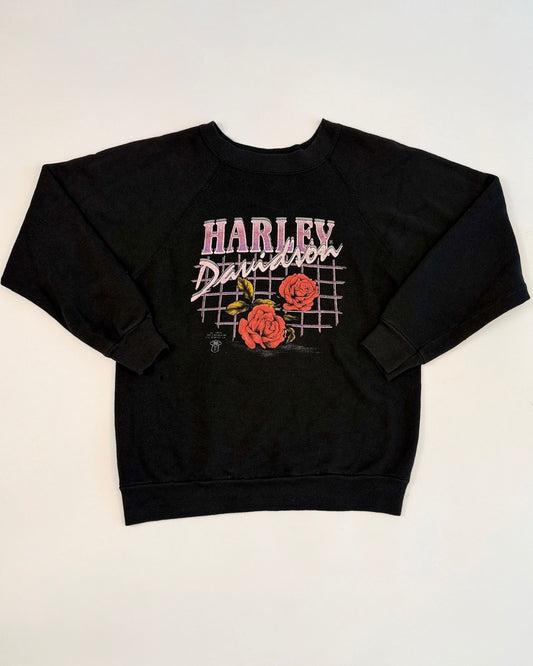 Harley Rose Grid Sweatshirt