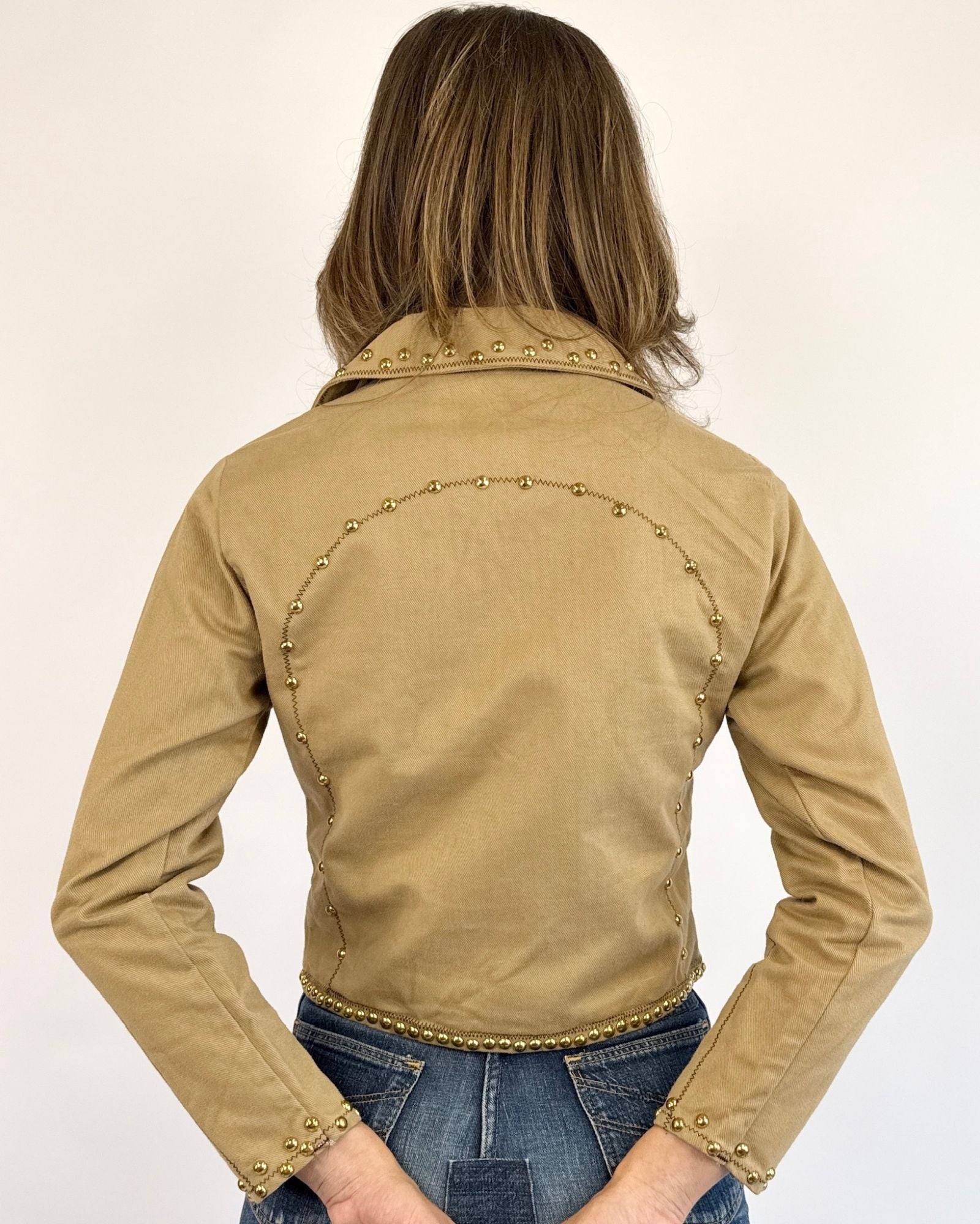 60s Totally Toasted Studded Jacket