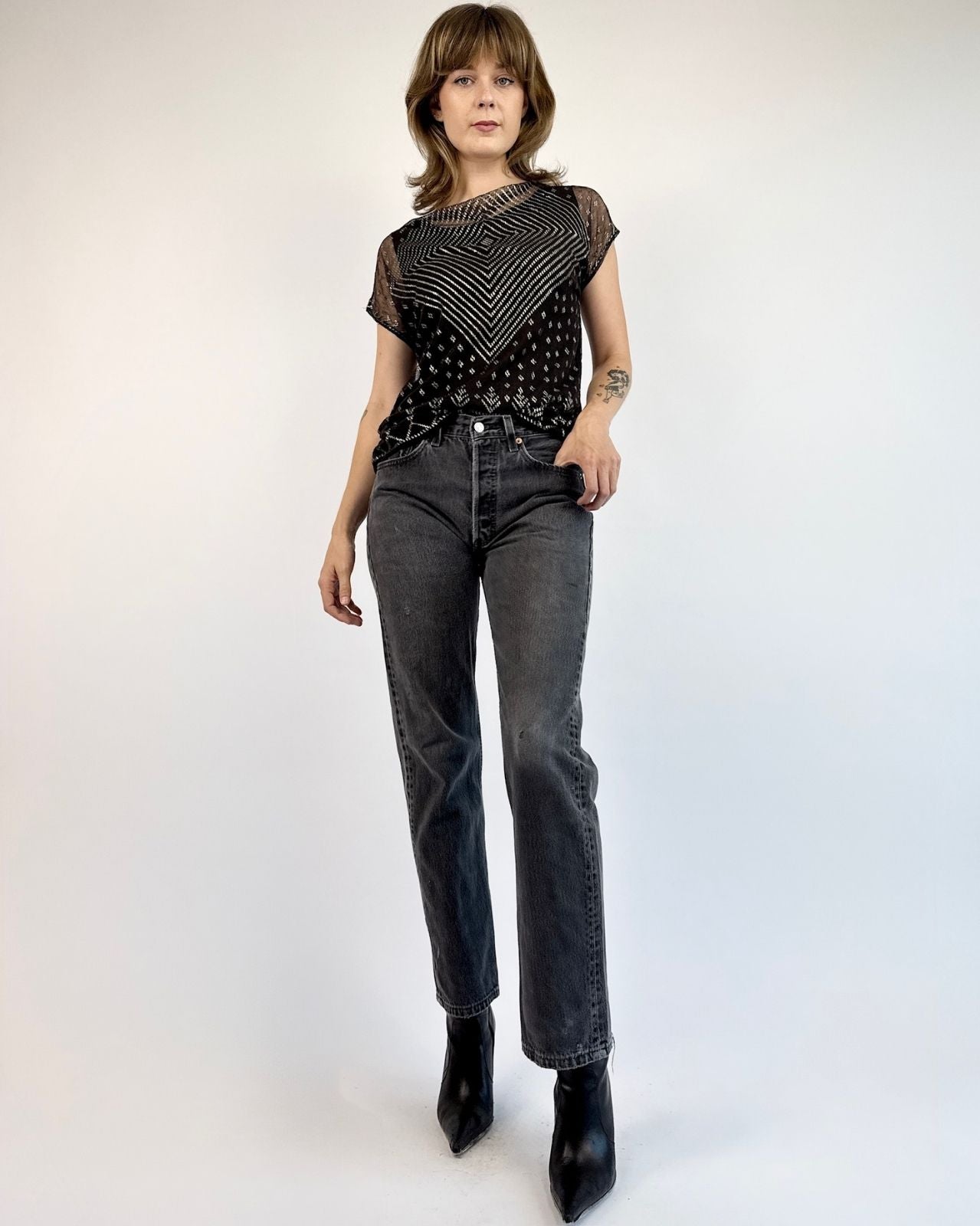 Levi's Smoke on the Water 501 Jeans