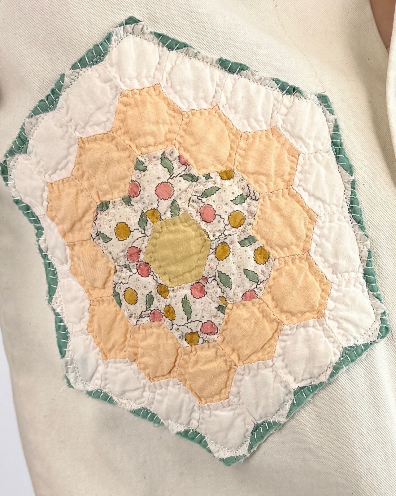Rare Feathers Quilt Duster