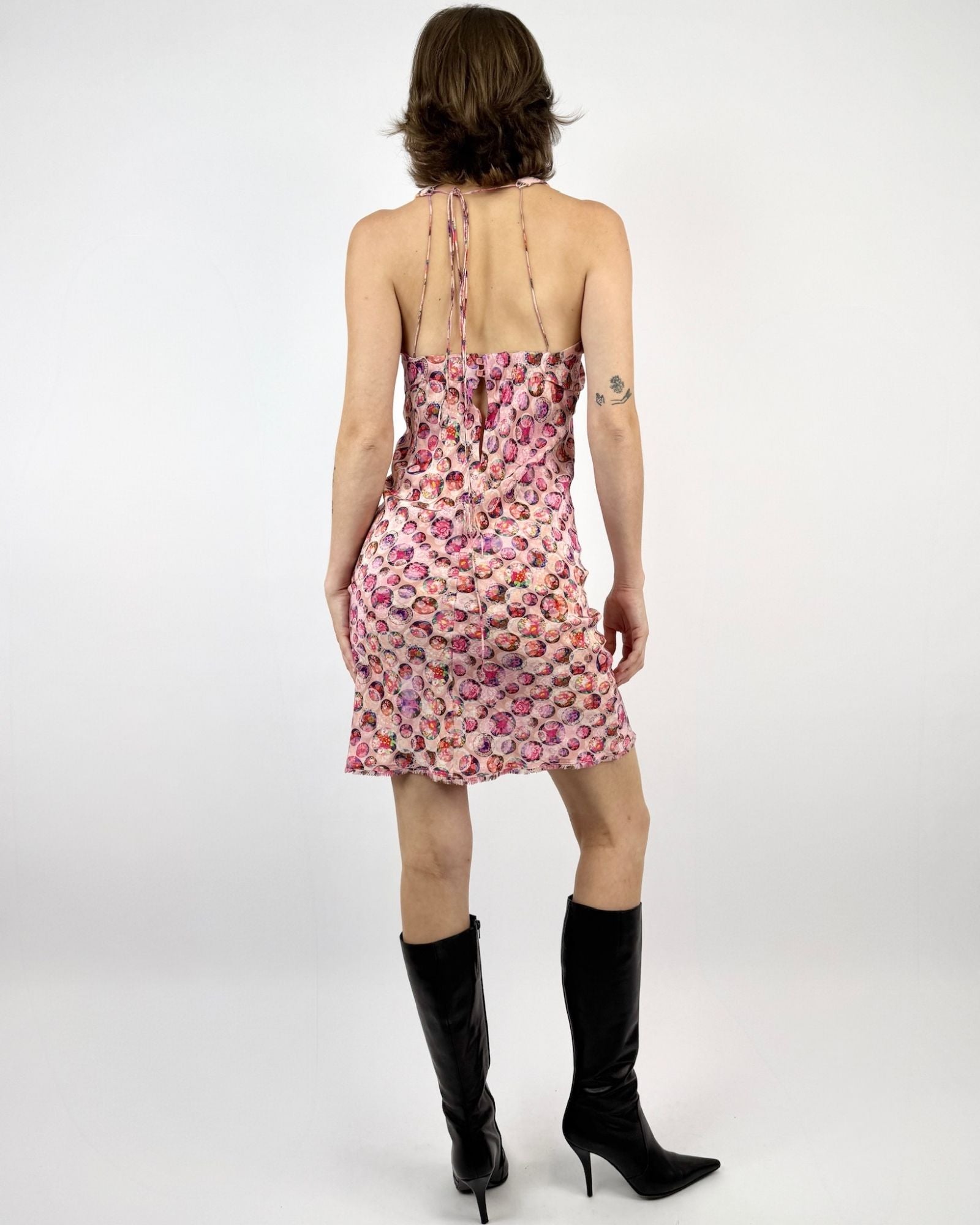 Fendi Bubblegum Silk Dress