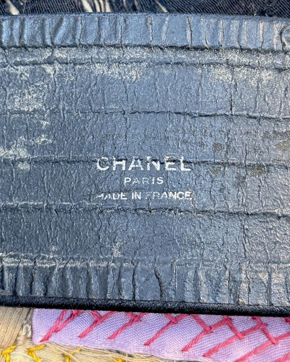 Coco Chanel Leather Belt