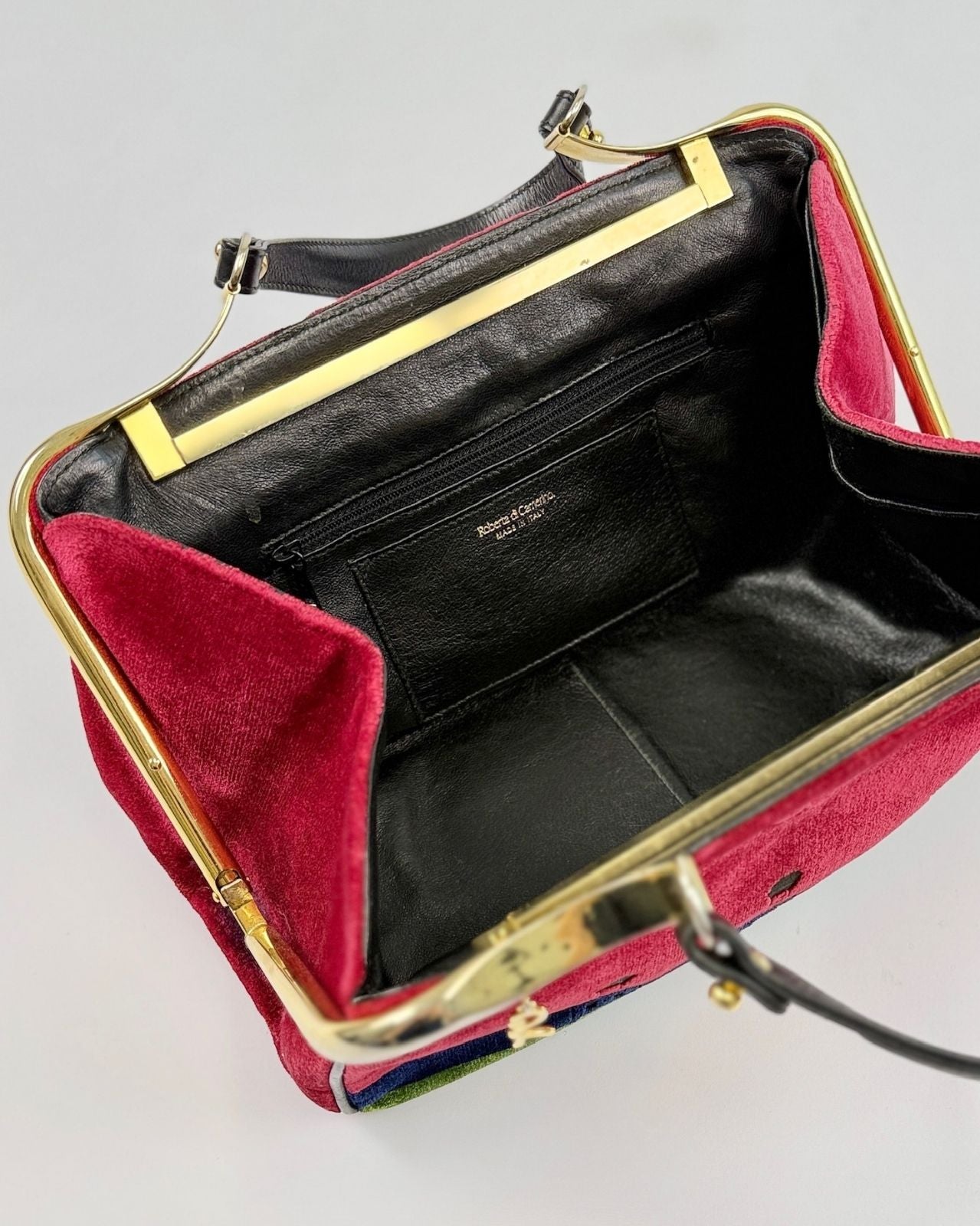 Roberto di Camerino Velvet Doctor Bag