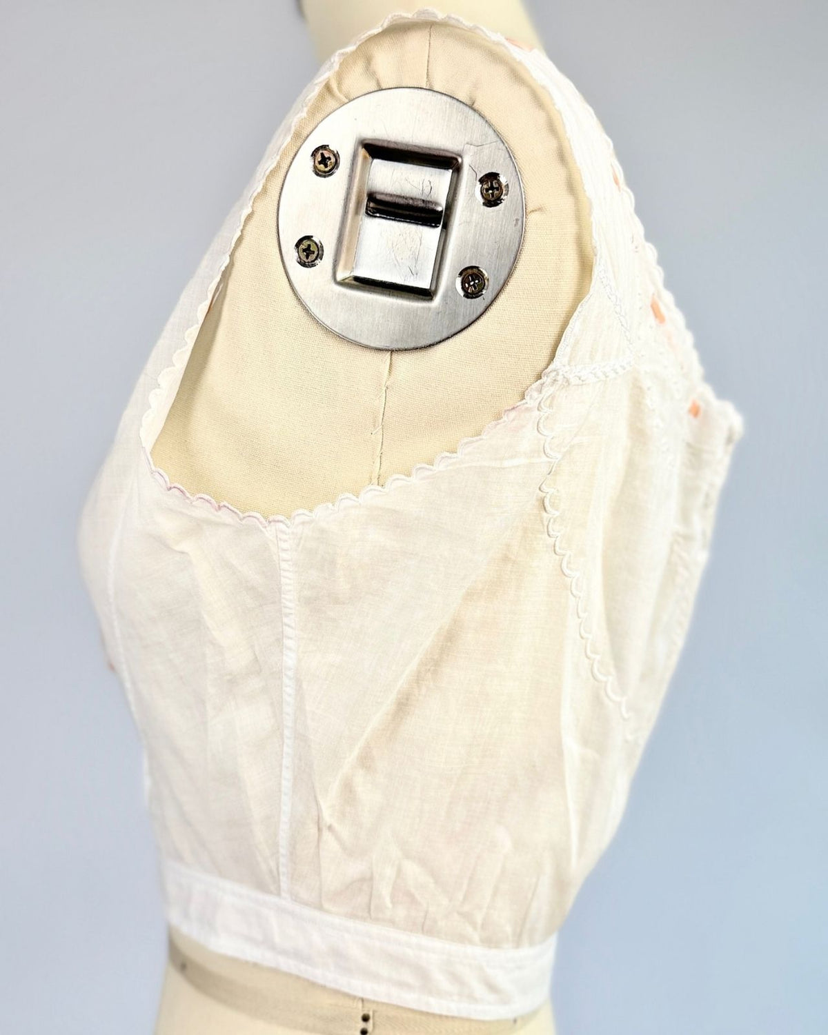 Edwardian Cotton Corset Cover