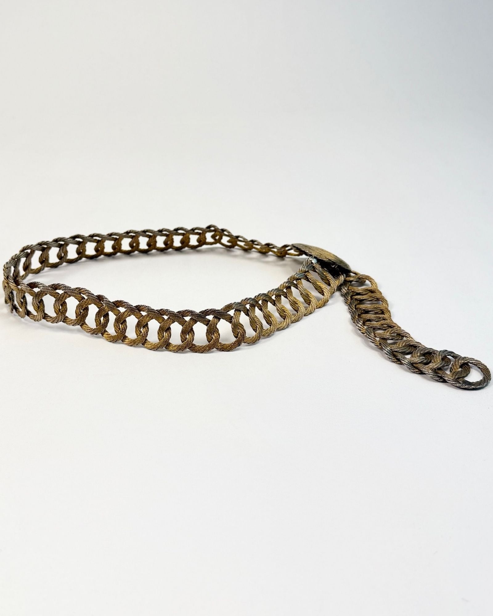 Gold Woven Belt
