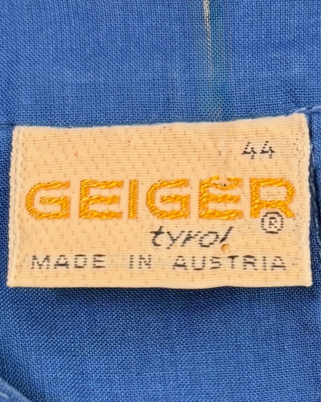 Geiger Lapis Cotton Blouse