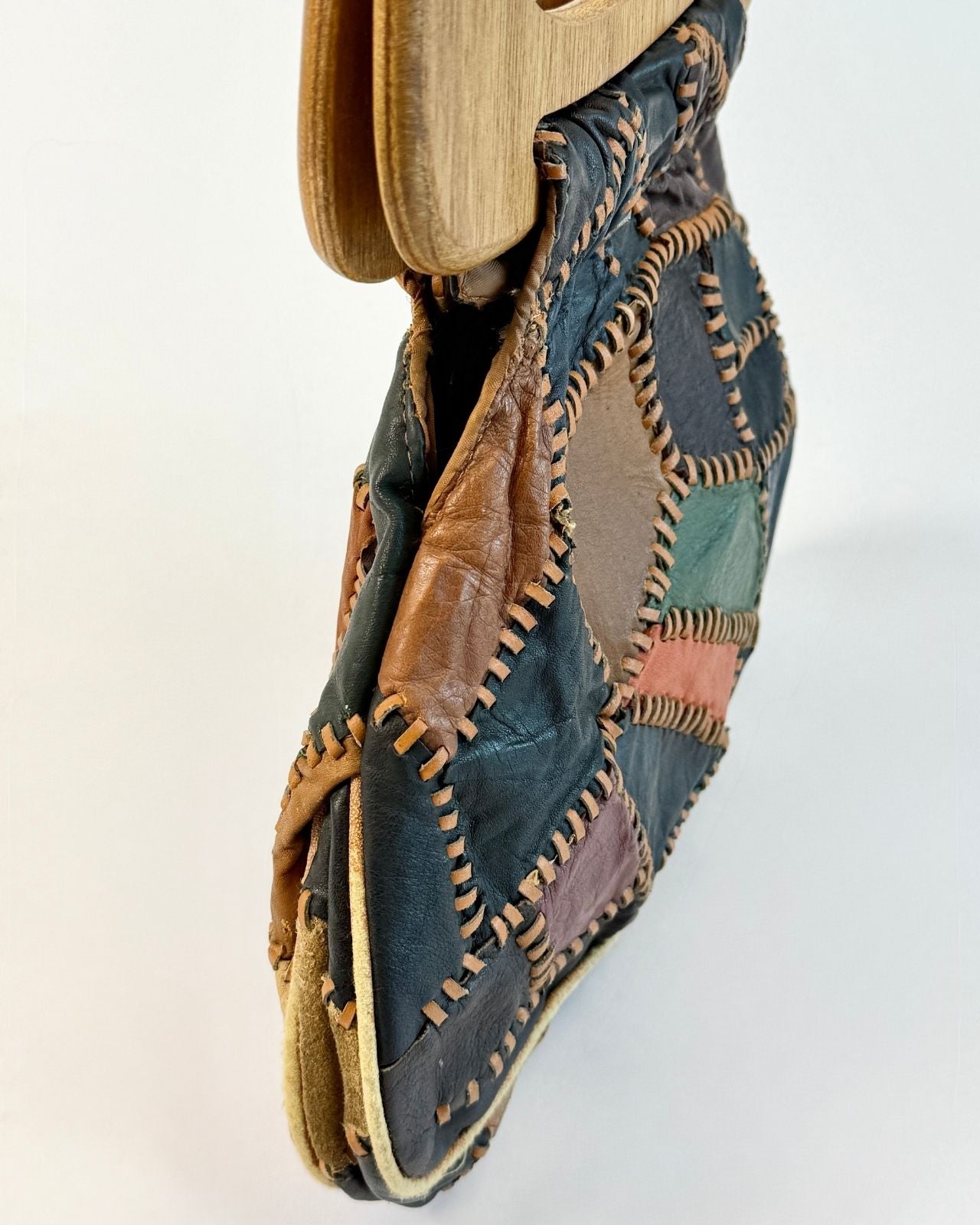 60s Patch Me Up Leather Bag