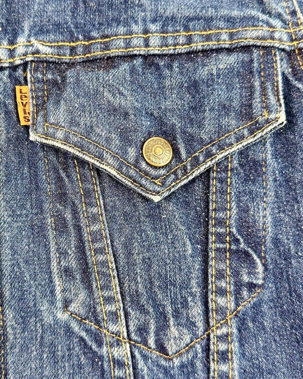 Levi's Orange Tab Denim Jacket