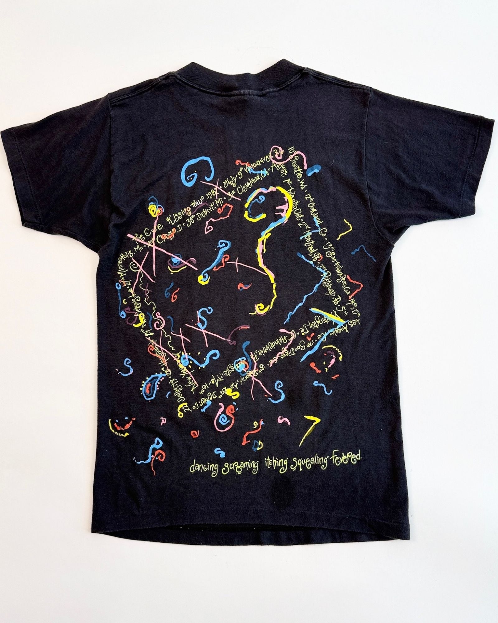 The Cure Kiss Me Tee
