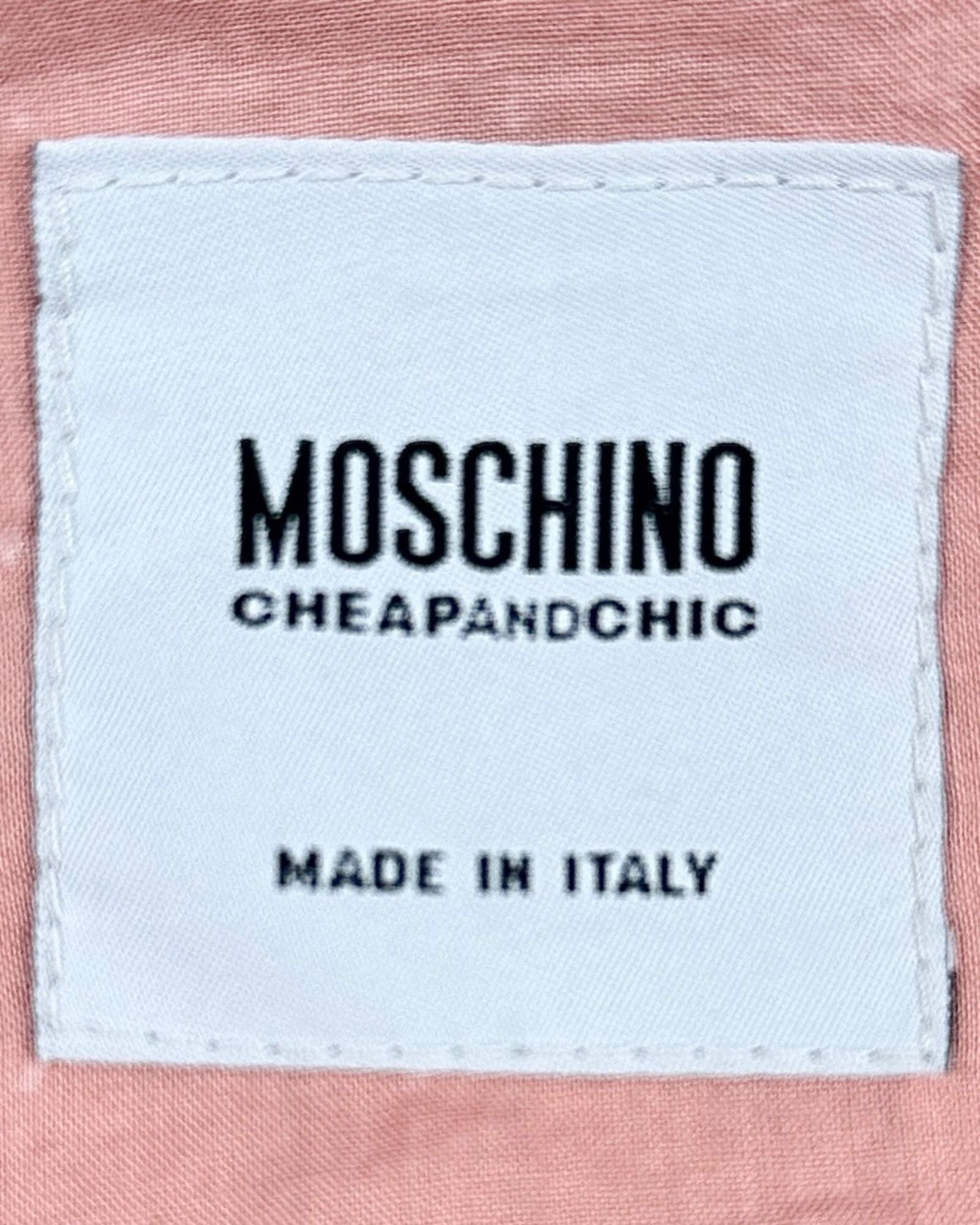 Moschino The Power of Flowers Leather Jacket
