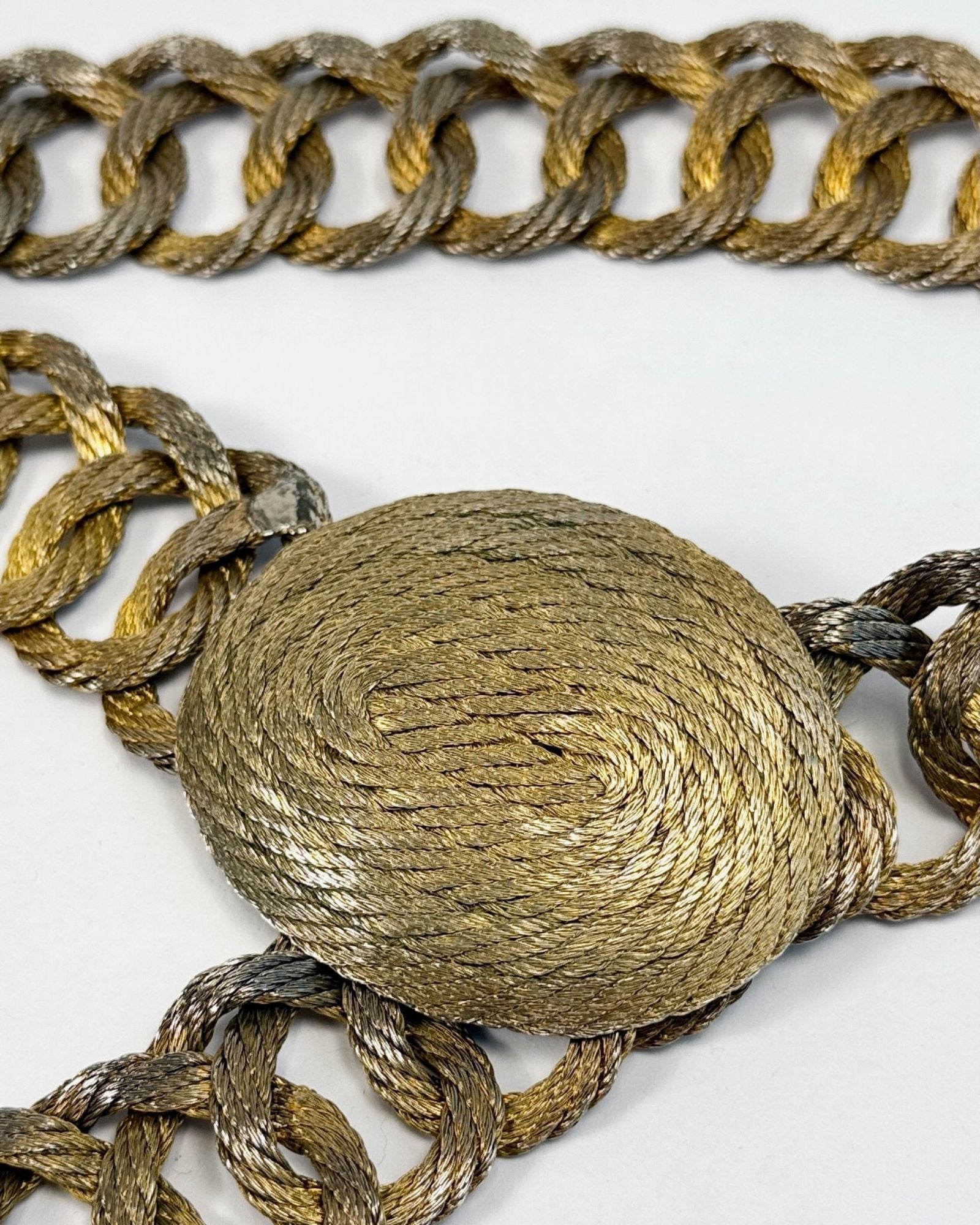 Gold Woven Belt