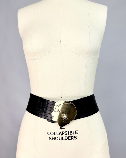 Coco Chanel Leather Belt