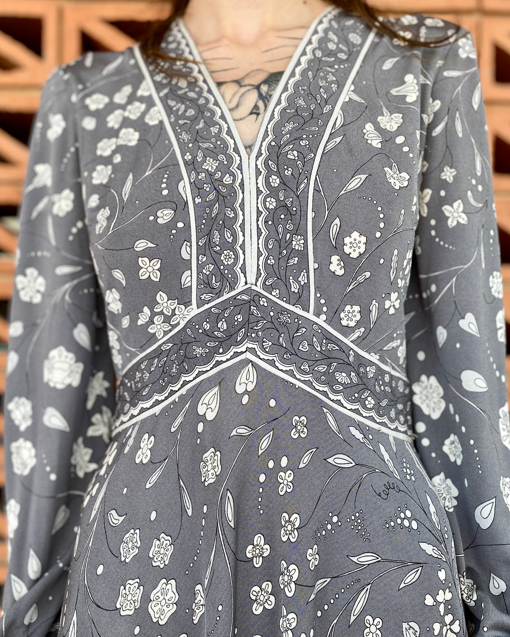 Vintage Grey Pucci Dress