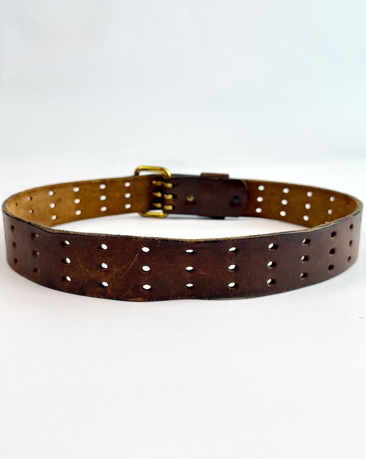 Caramel Wide Leather Belt