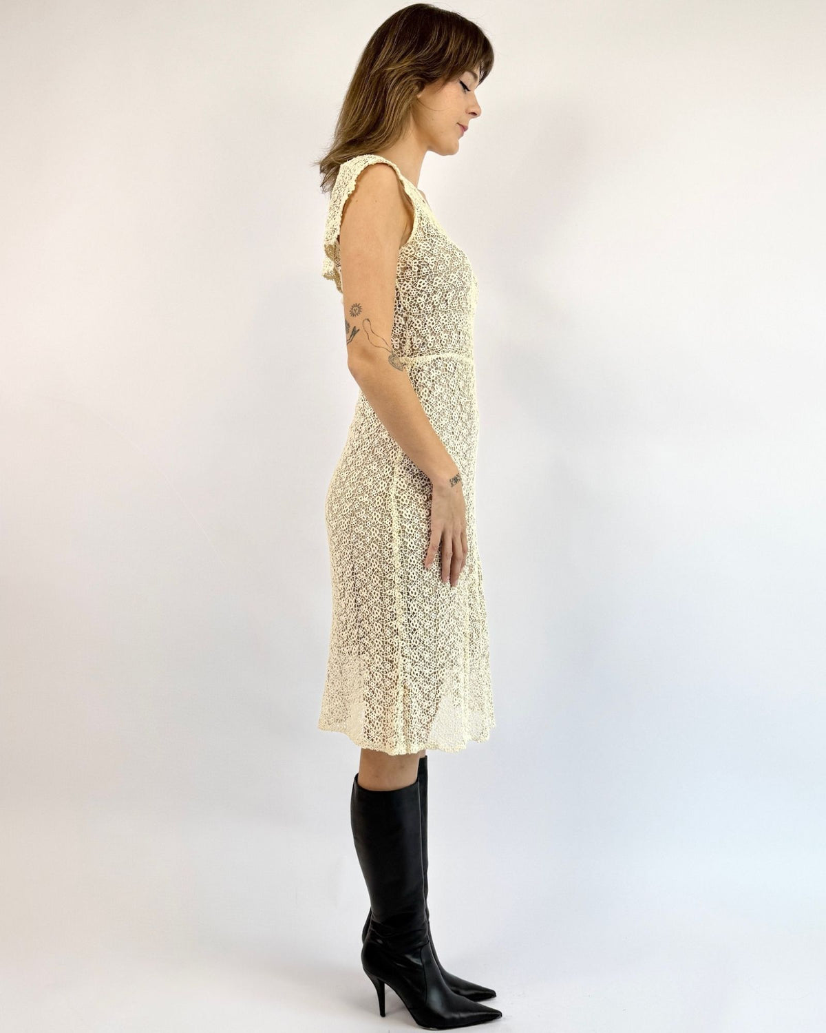 1930's Day Dreaming Crochet Dress
