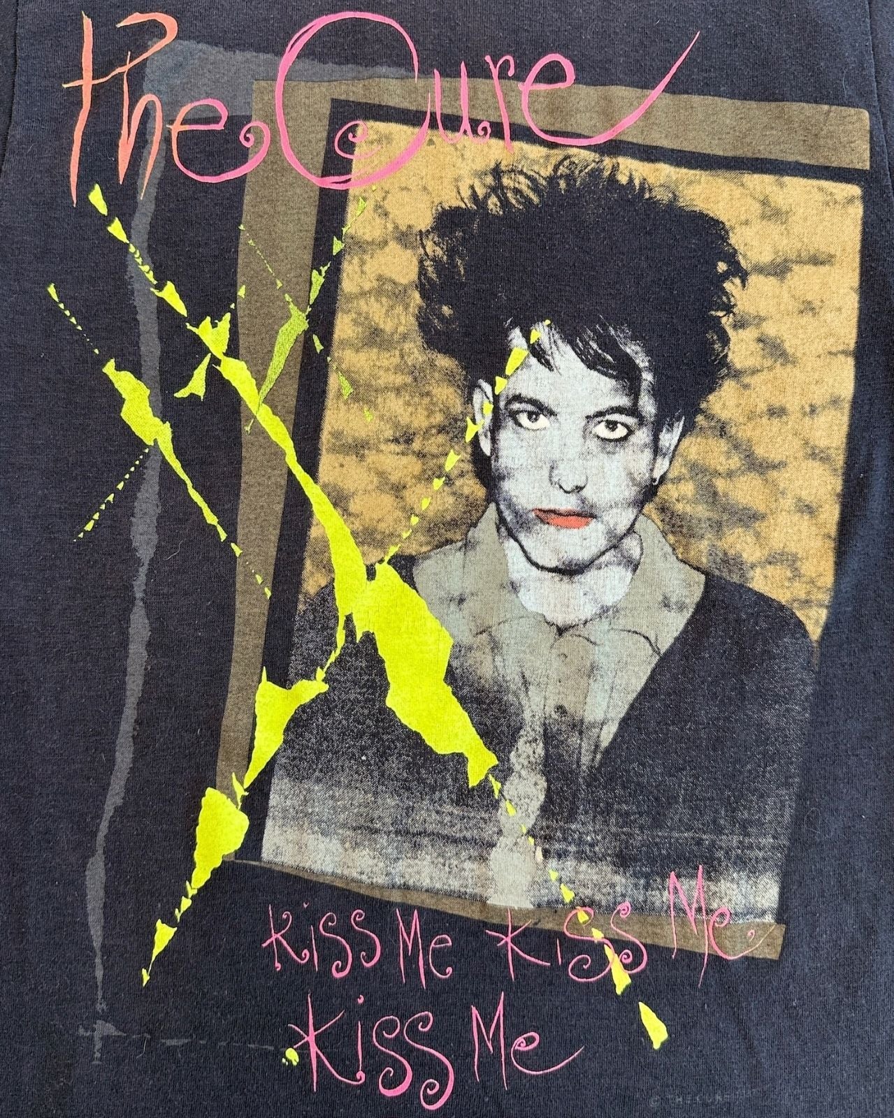 The Cure Kiss Me Tee