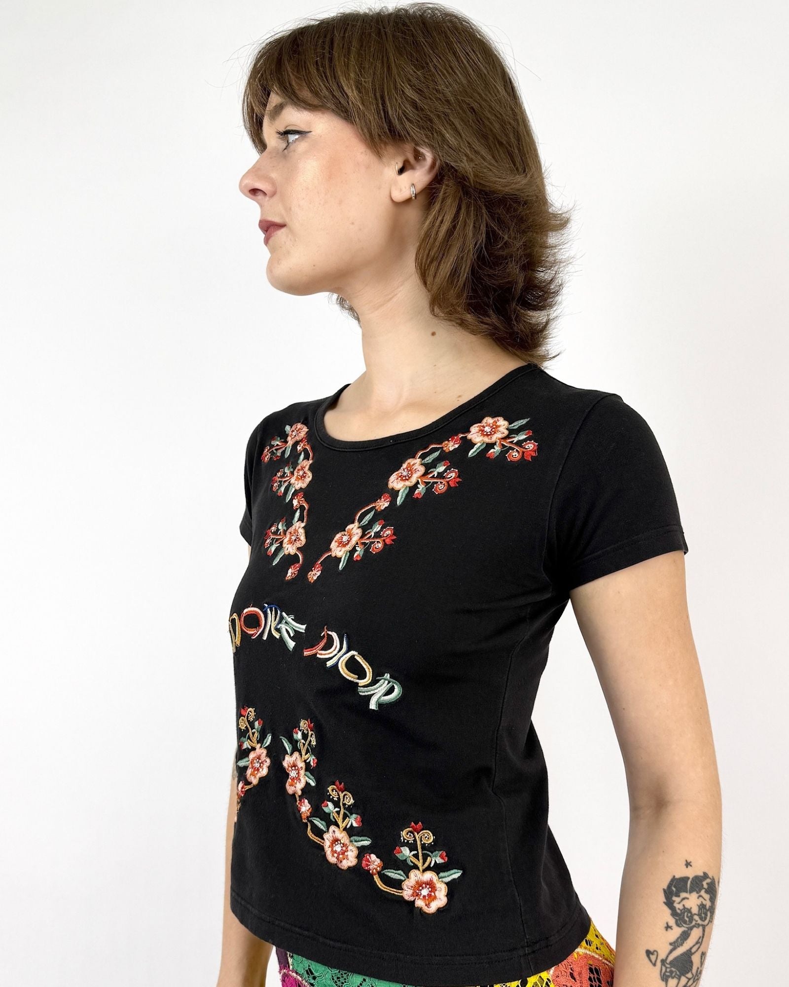 Christian Dior J'Adore Dior Embroidered Tee