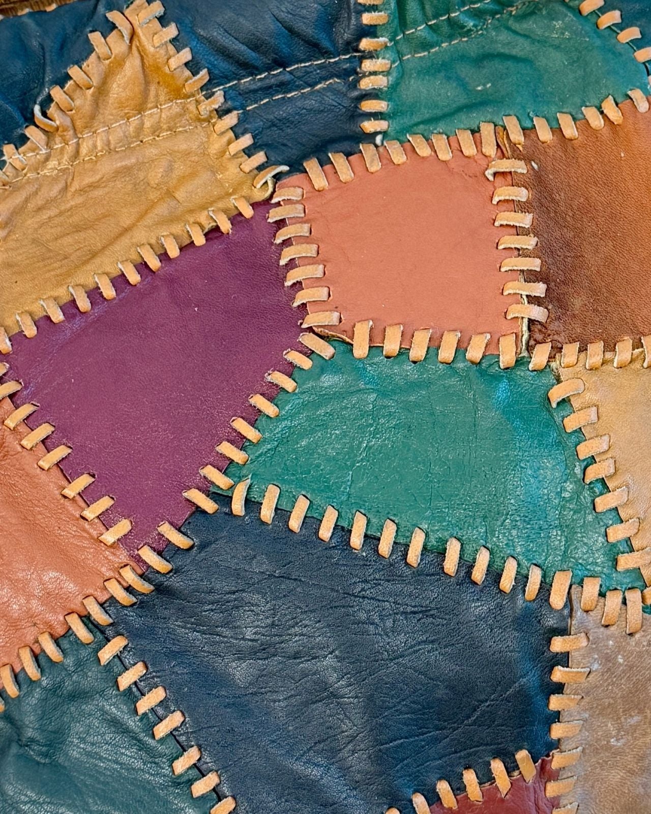 60s Patch Me Up Leather Bag