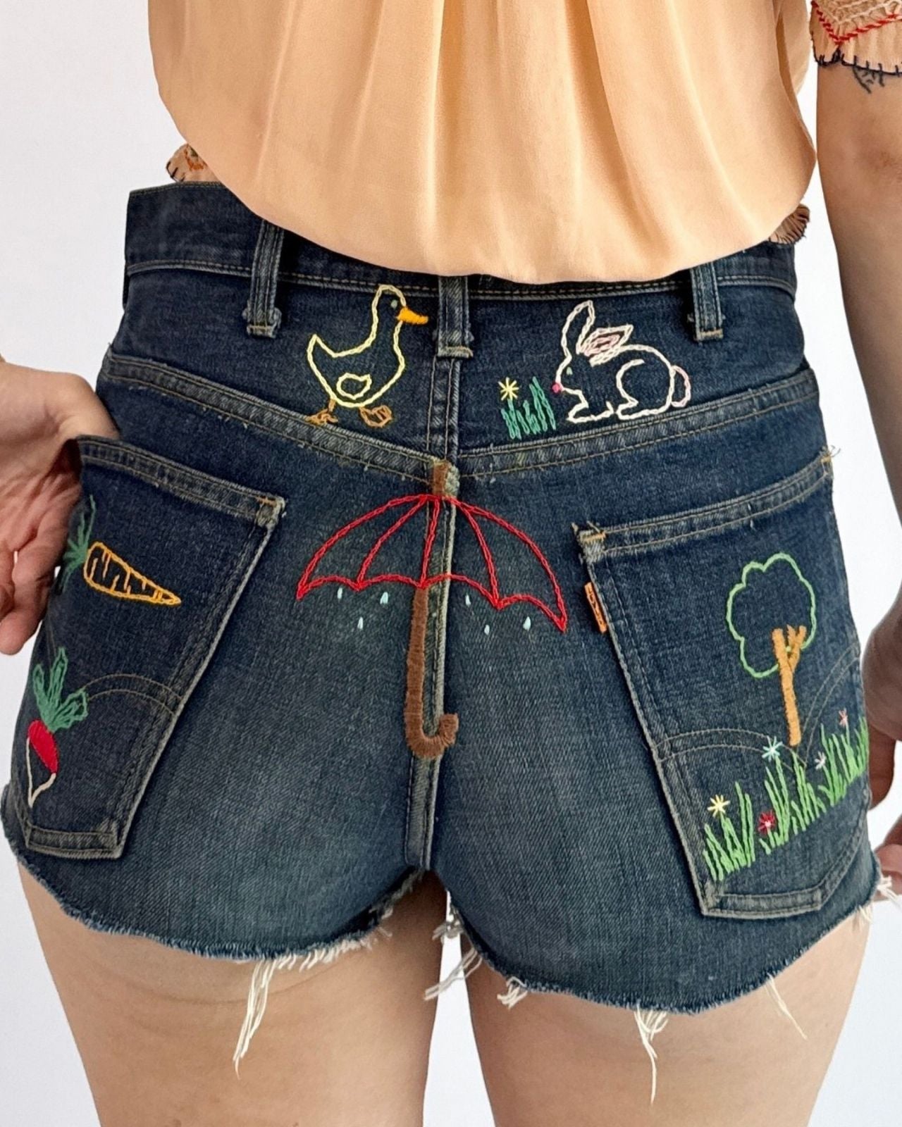 Levi's Big E Arts and Crafts Shorts