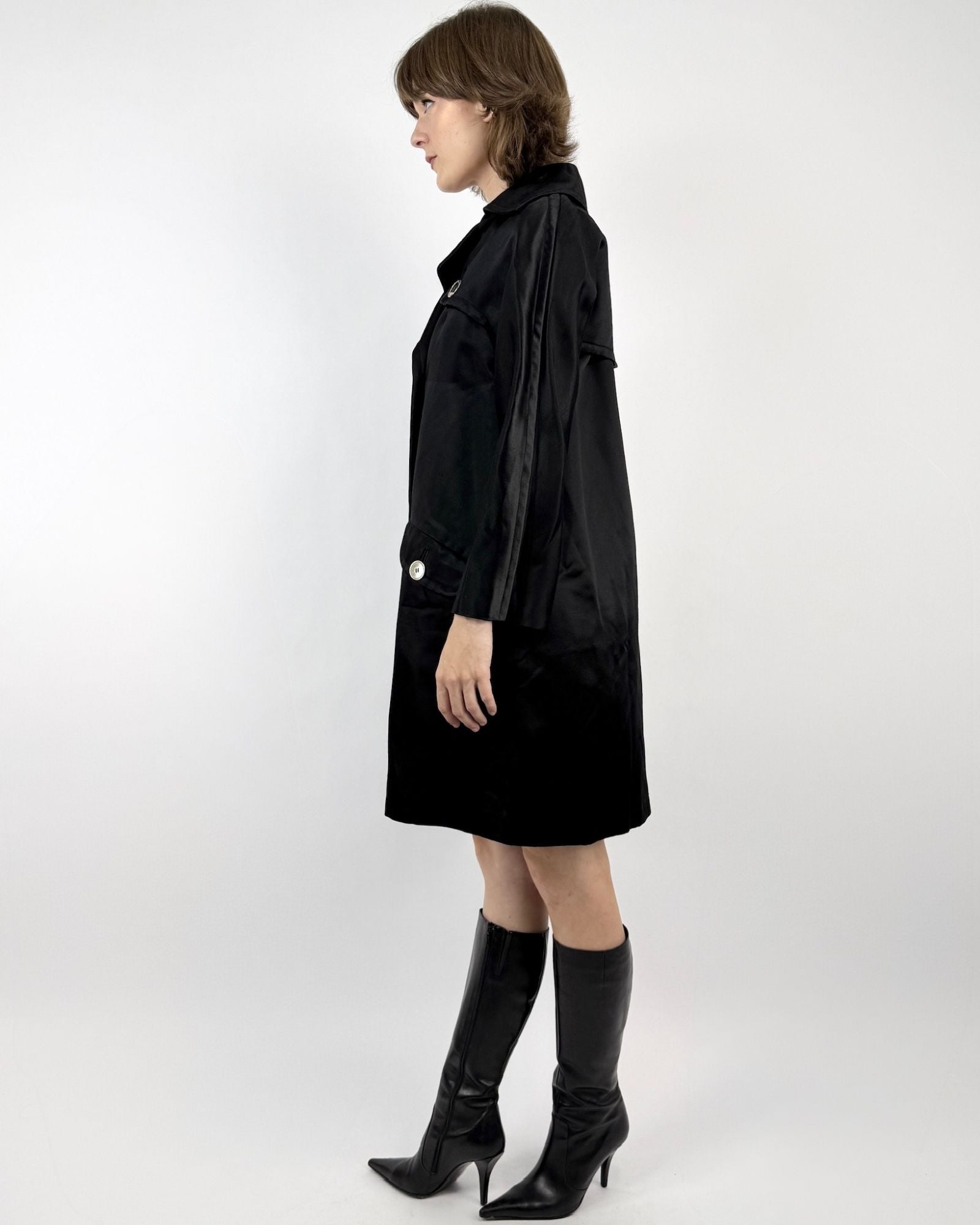 Rudi Gernreich Midnight Strikes Peacoat