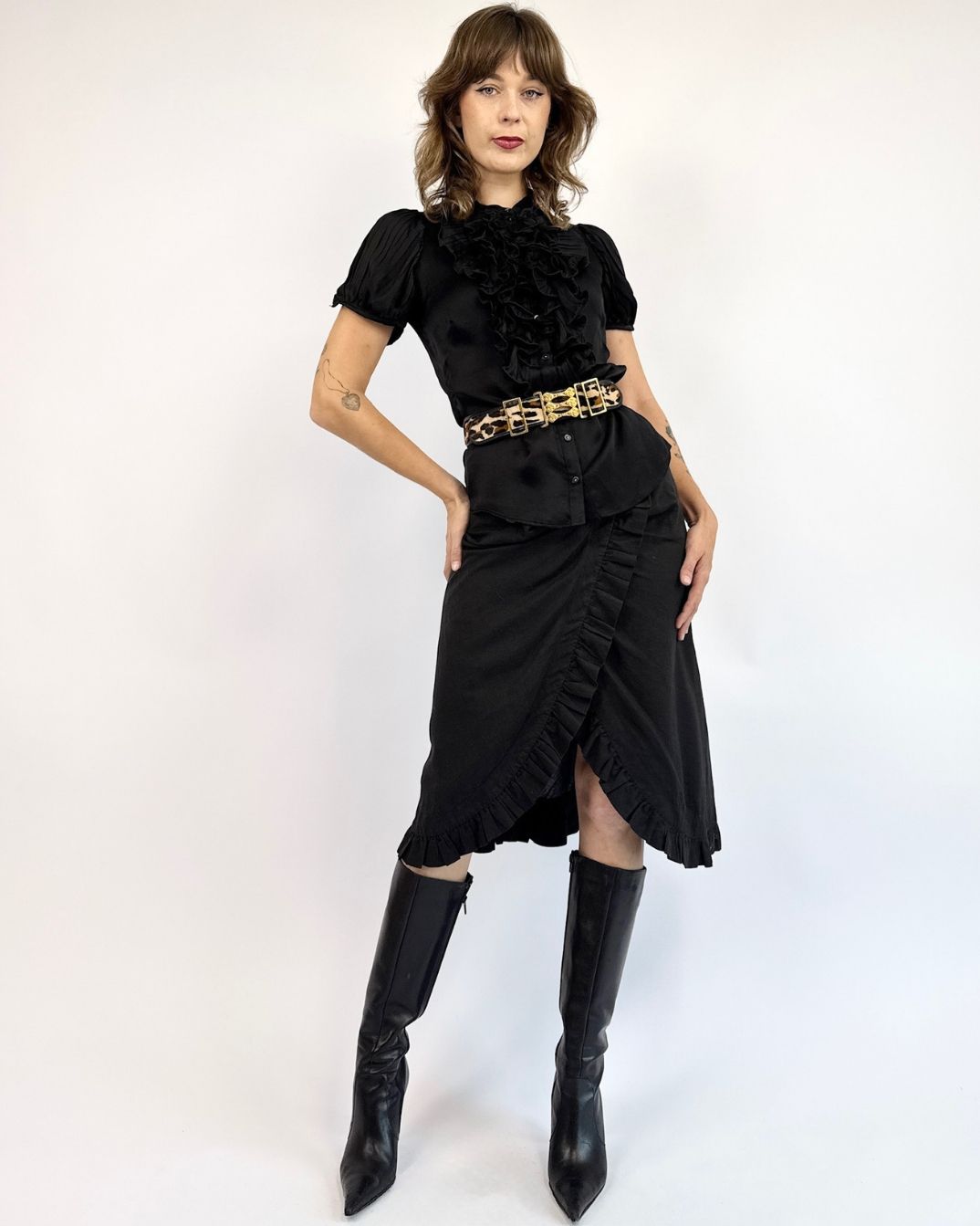 Fendi Purrfectly Defined Leopard Belt