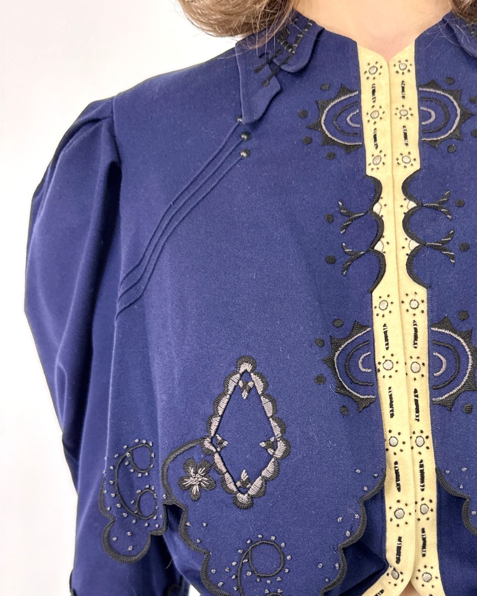 Gilded Age Keepsakes Wool Walking Jacket