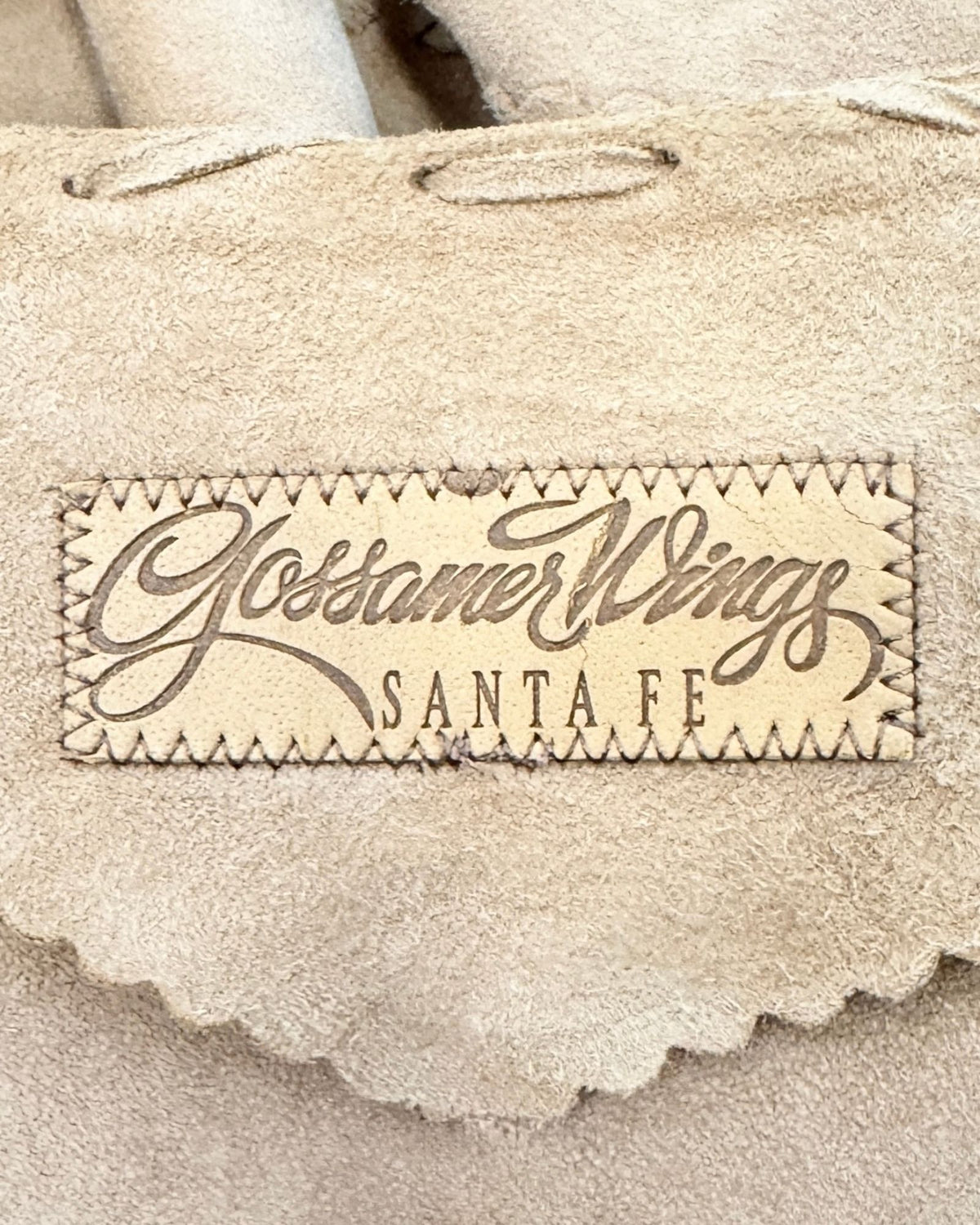 Gossamer Wings Luminous Blooms Suede Poncho