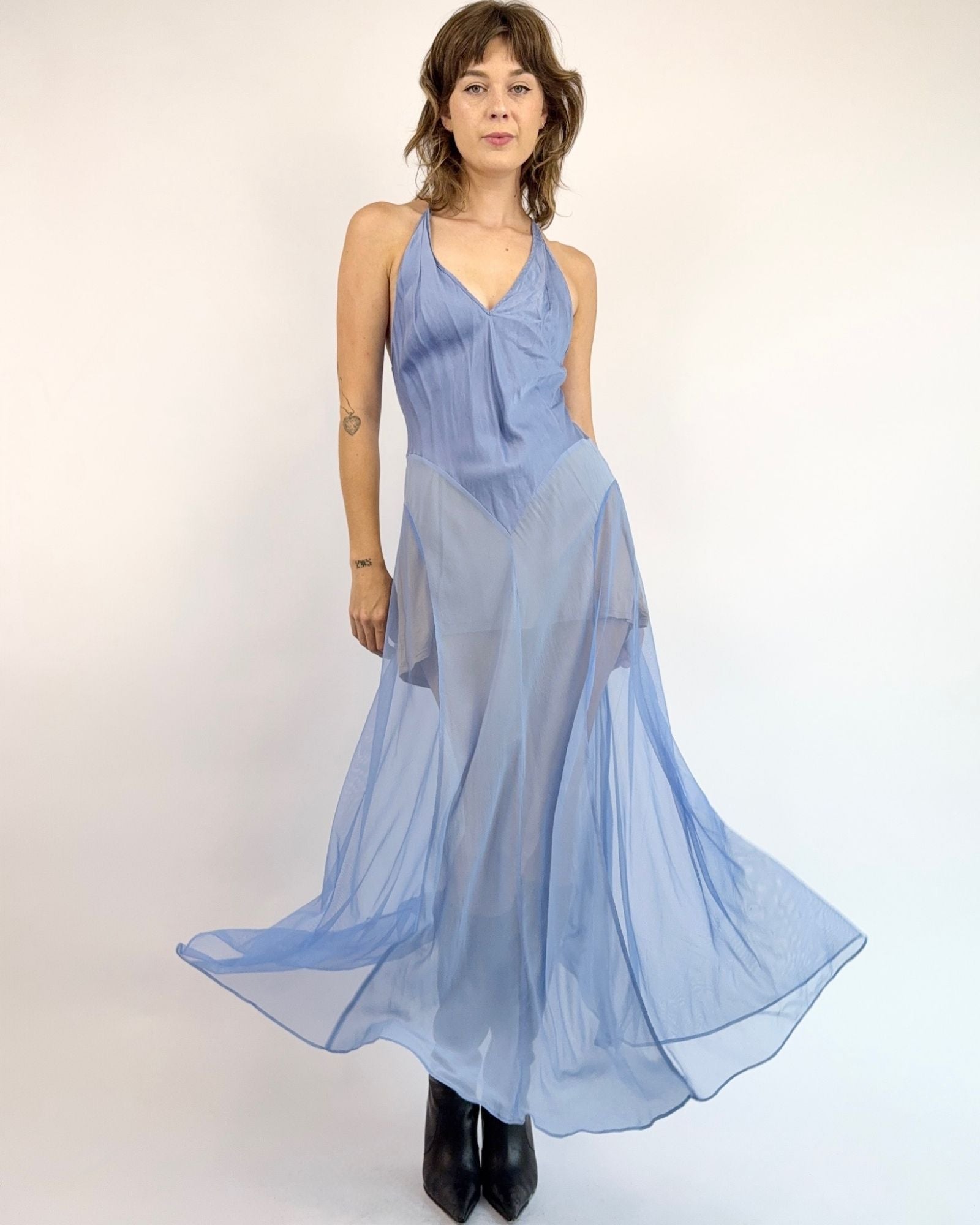 Victoria's Secret So This Is Love Silk Gown