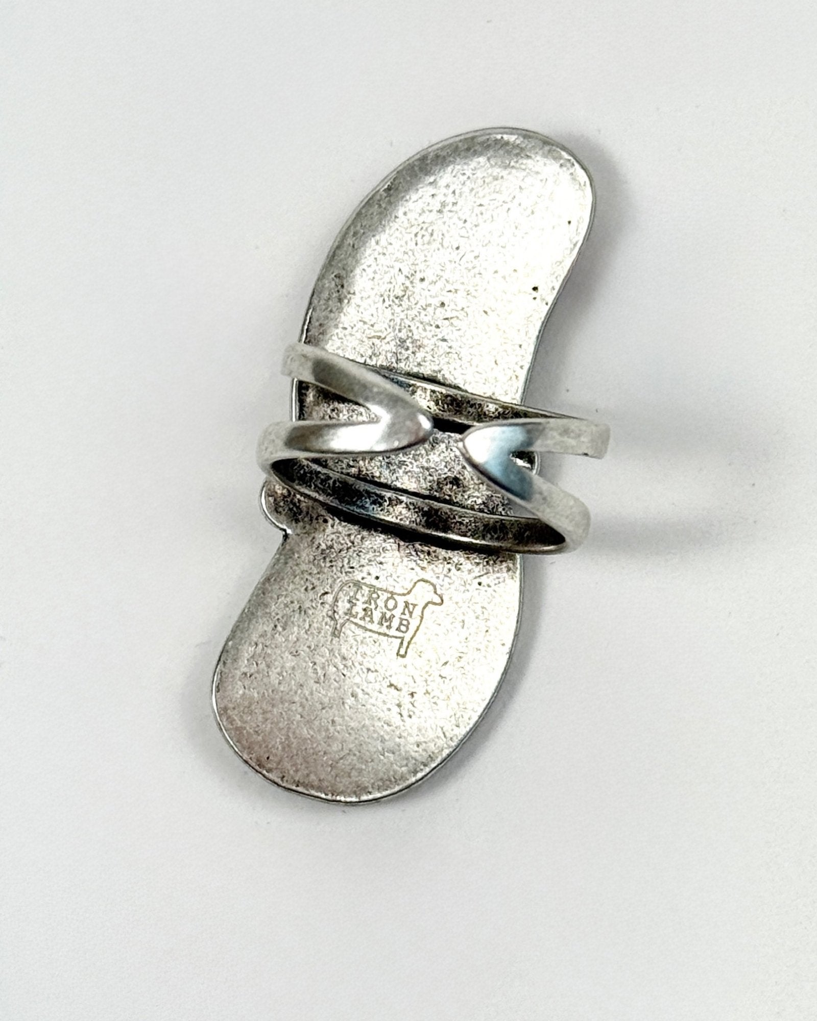 Iron Lamb Double Bandit Ring