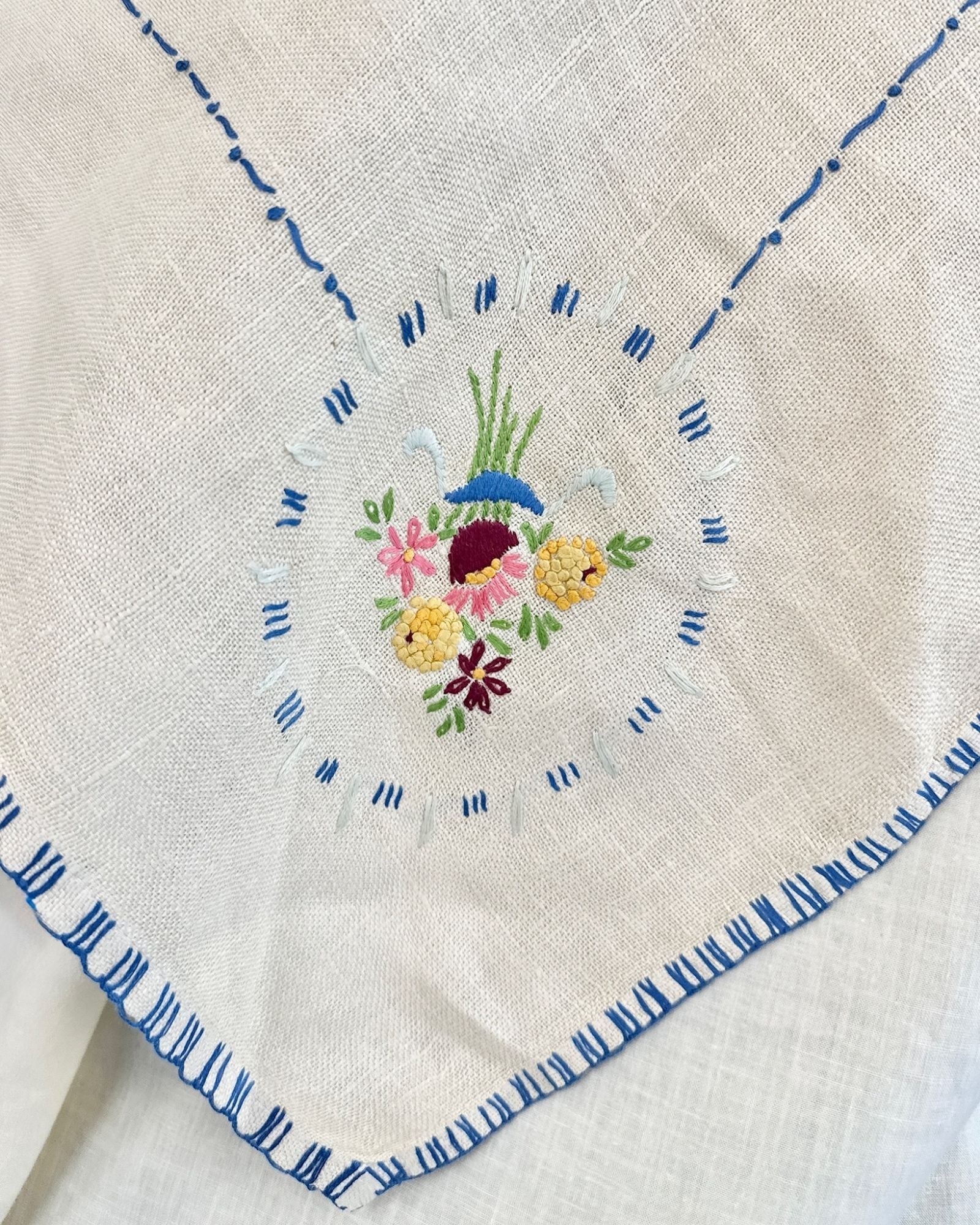 From The Garden Embroidered Quilt Blouse