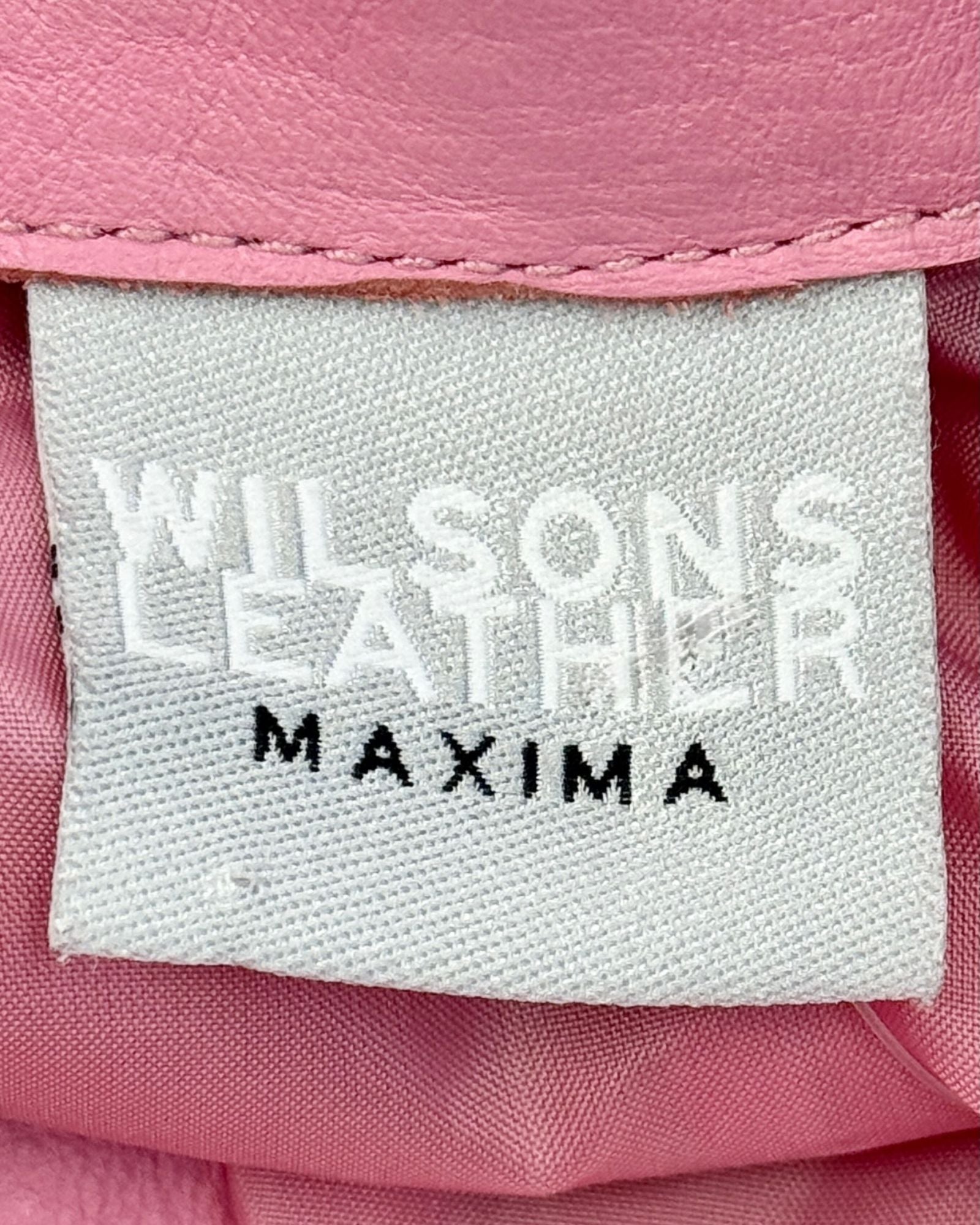 Wilsons Leather Zip Along Mini Skirt