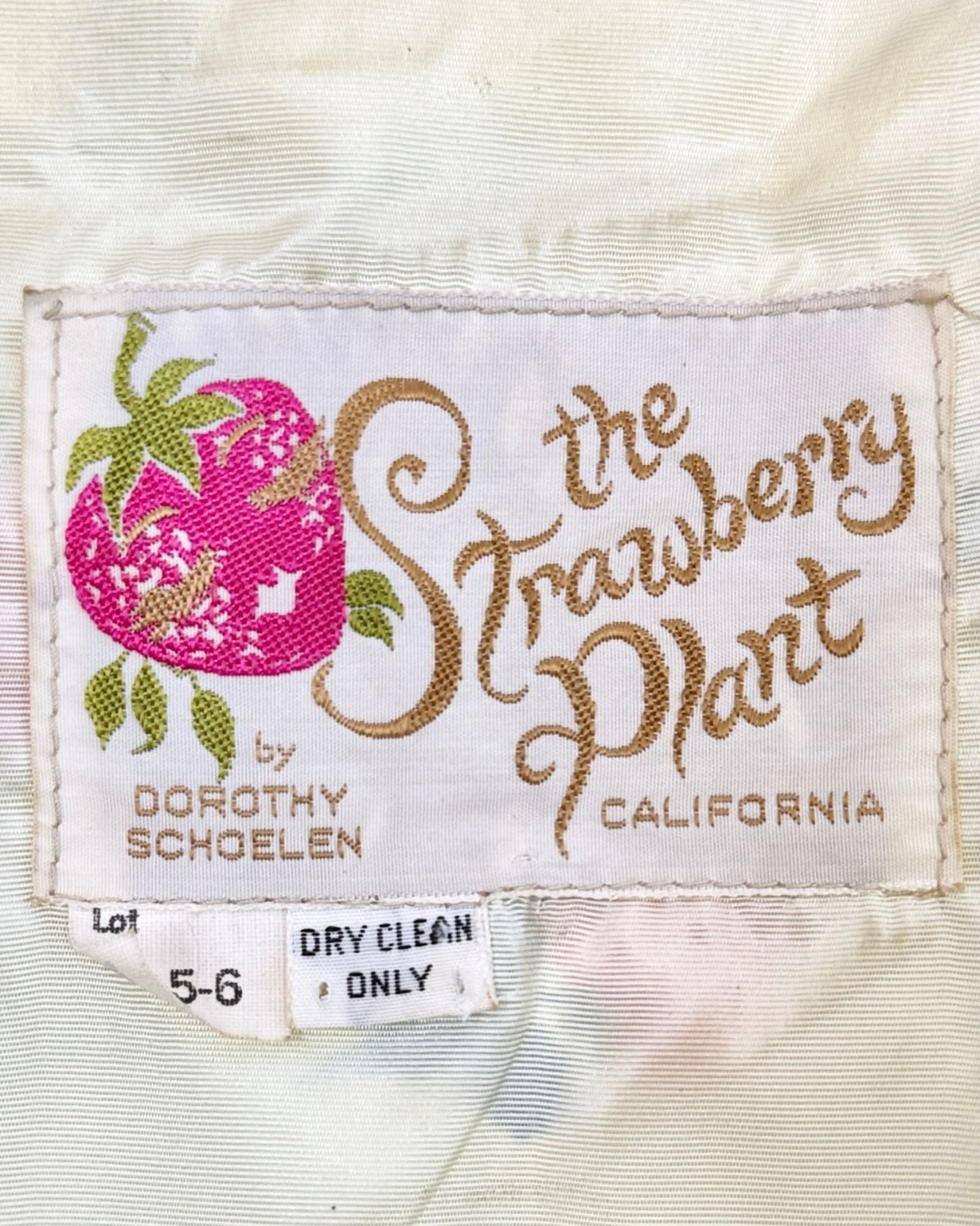 70s Rose Crop Top