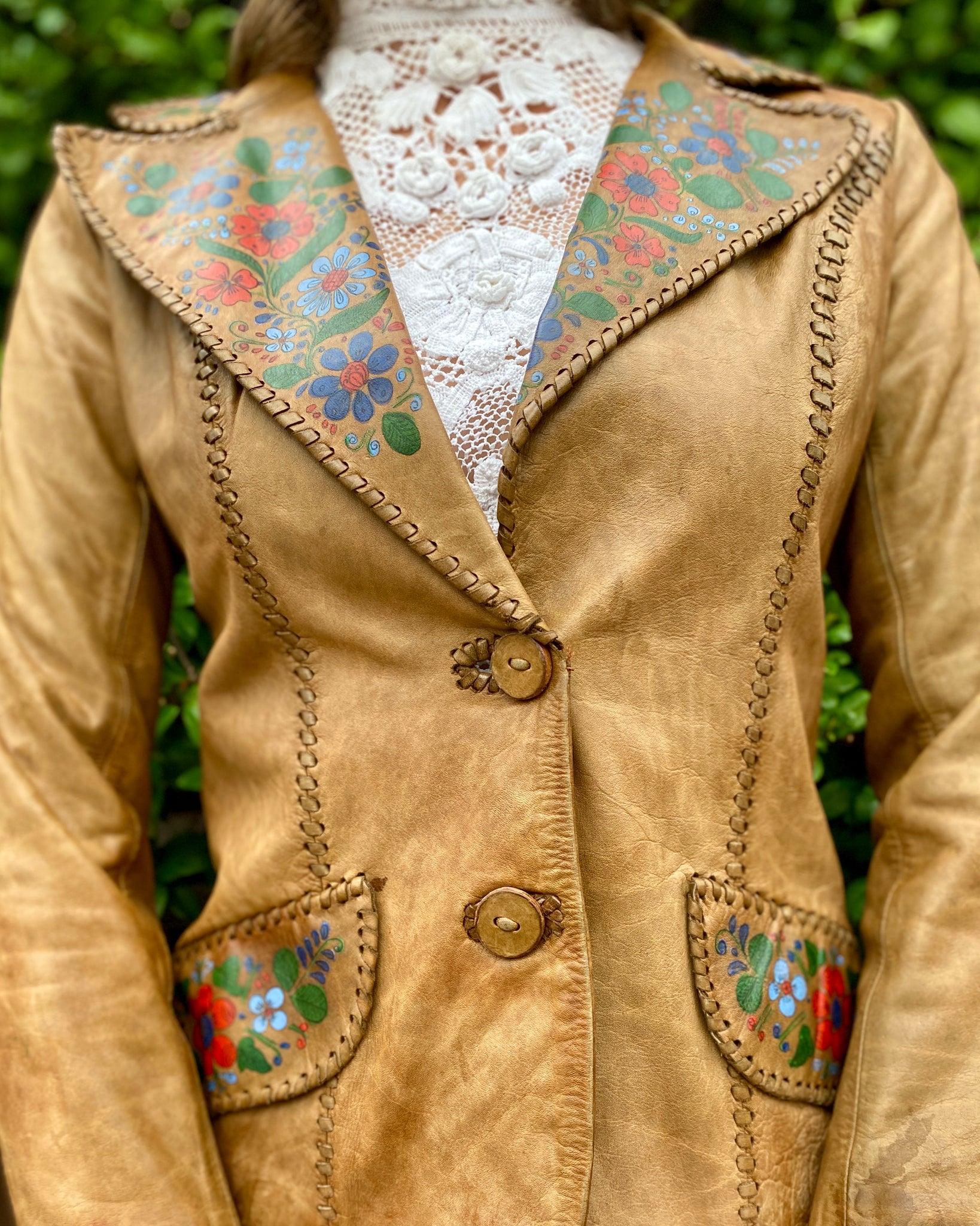 Chestnut Char Floral Jacket