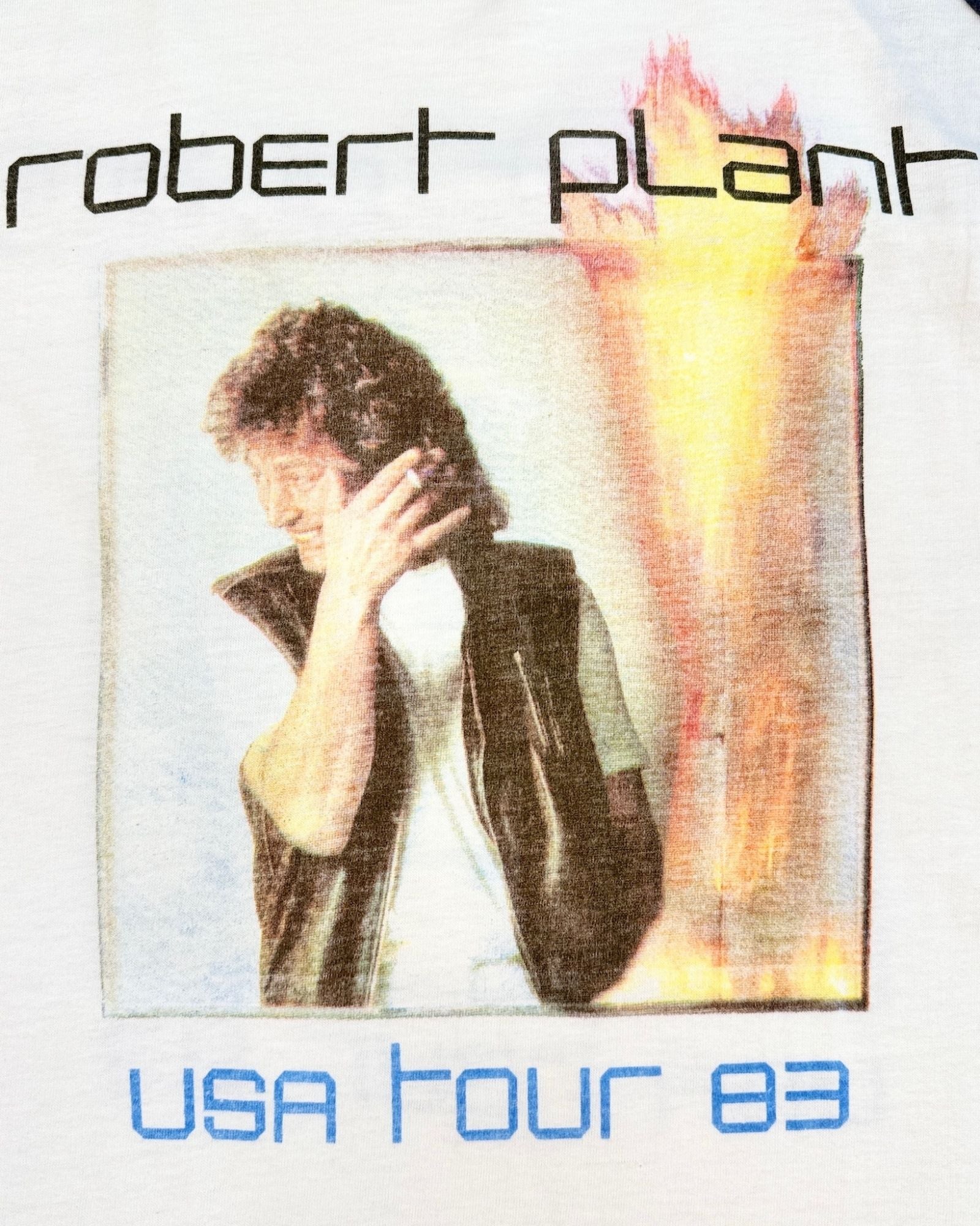 Robert Plant 1983 Tour Raglan Tee