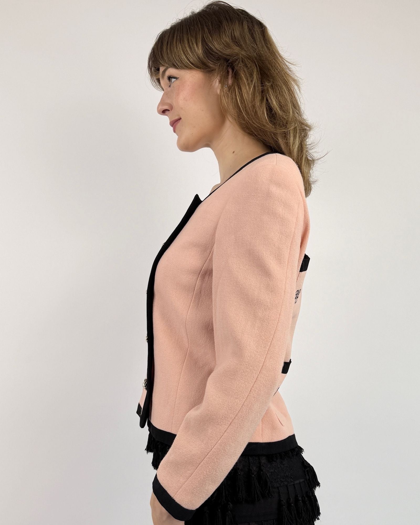 Cheap and Chic Moschino Let's Twist Blazer